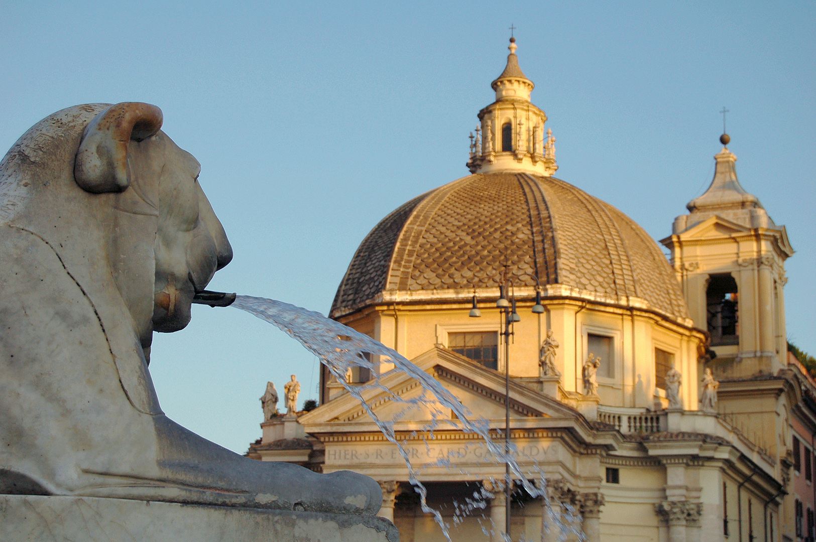 Piazza del Popolo (Rome, Itali), Piazza del Popolo (Italy, Latium, Rome)