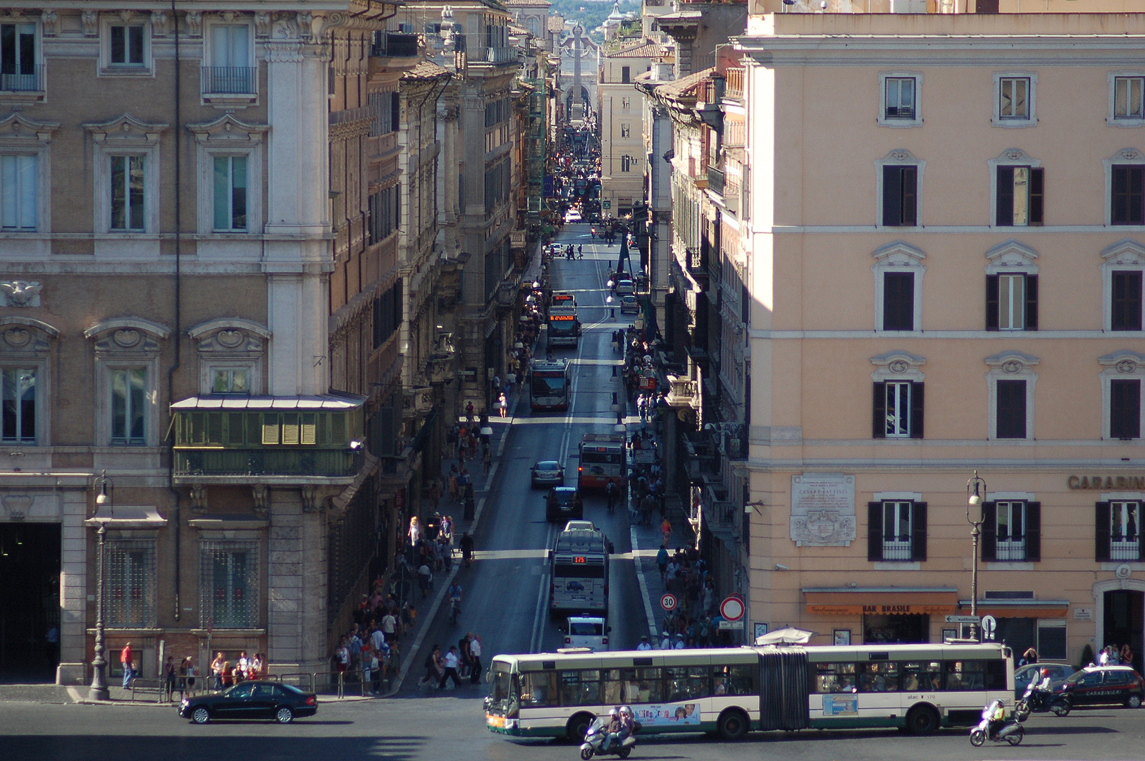Via del Corso (Rome, Itali); Via del Corso (Italy, Latium, Rome)