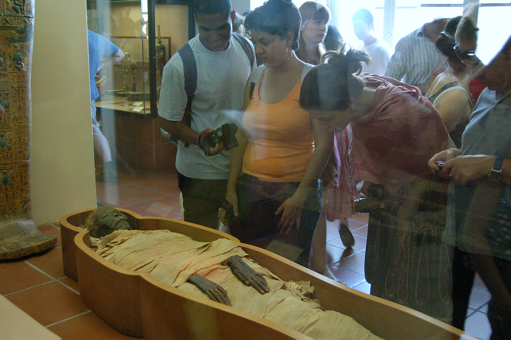 Egyptische mummie in de Vaticaanse musea; Egyptian mummy in the Vatican Museums