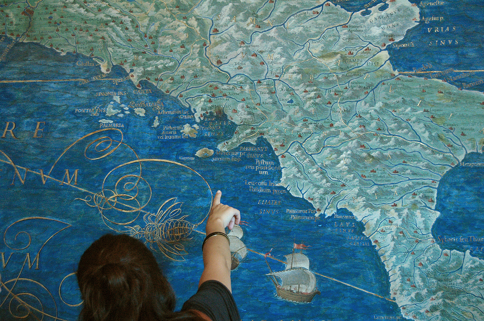 Galleria delle Carte Geografiche, Rome, Itali�, Galleria delle Carte Geografiche, Rome, Italy