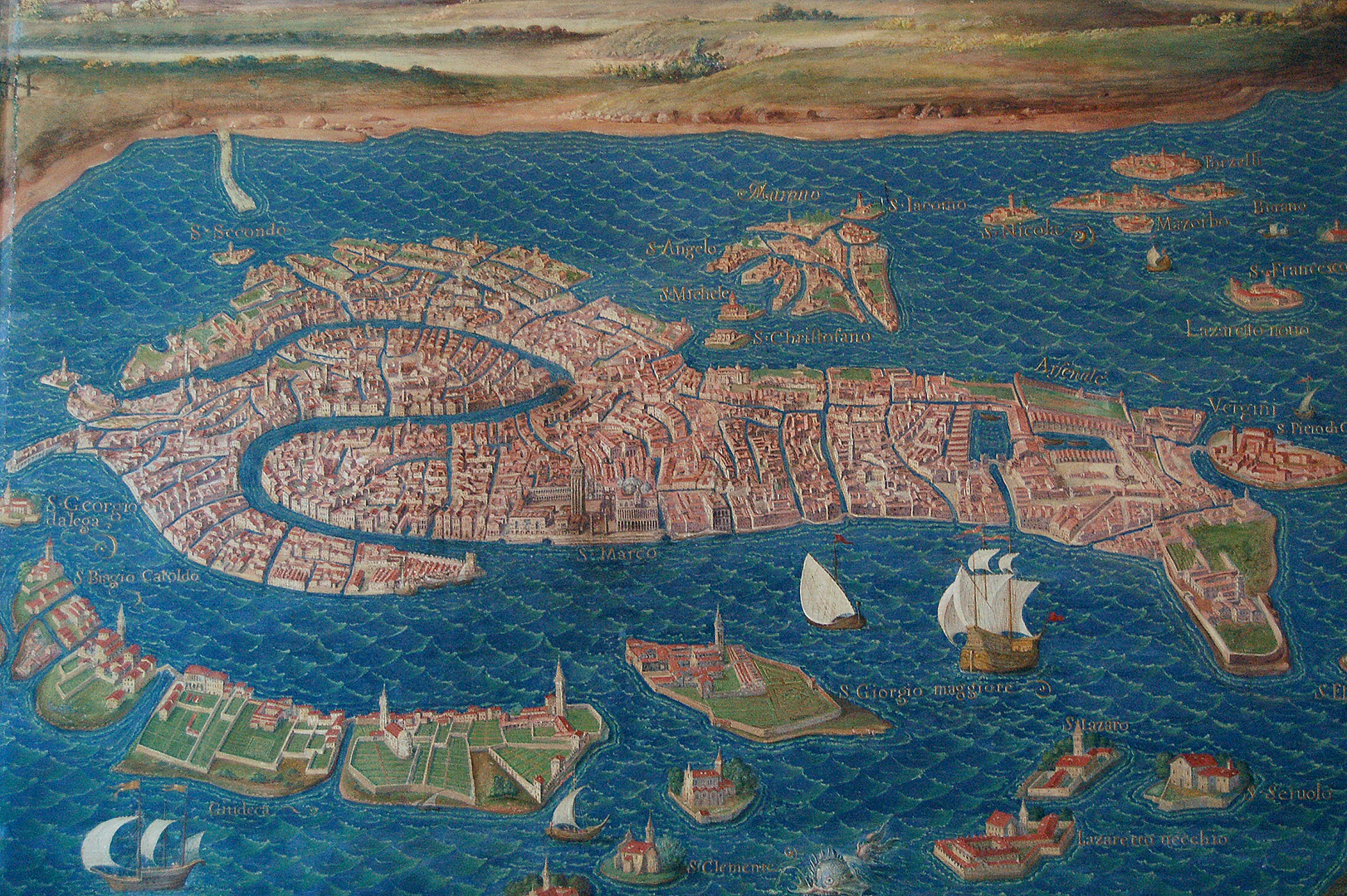 Galleria delle Carte Geografiche, Rome, Itali�, Galleria delle Carte Geografiche, Rome, Italy