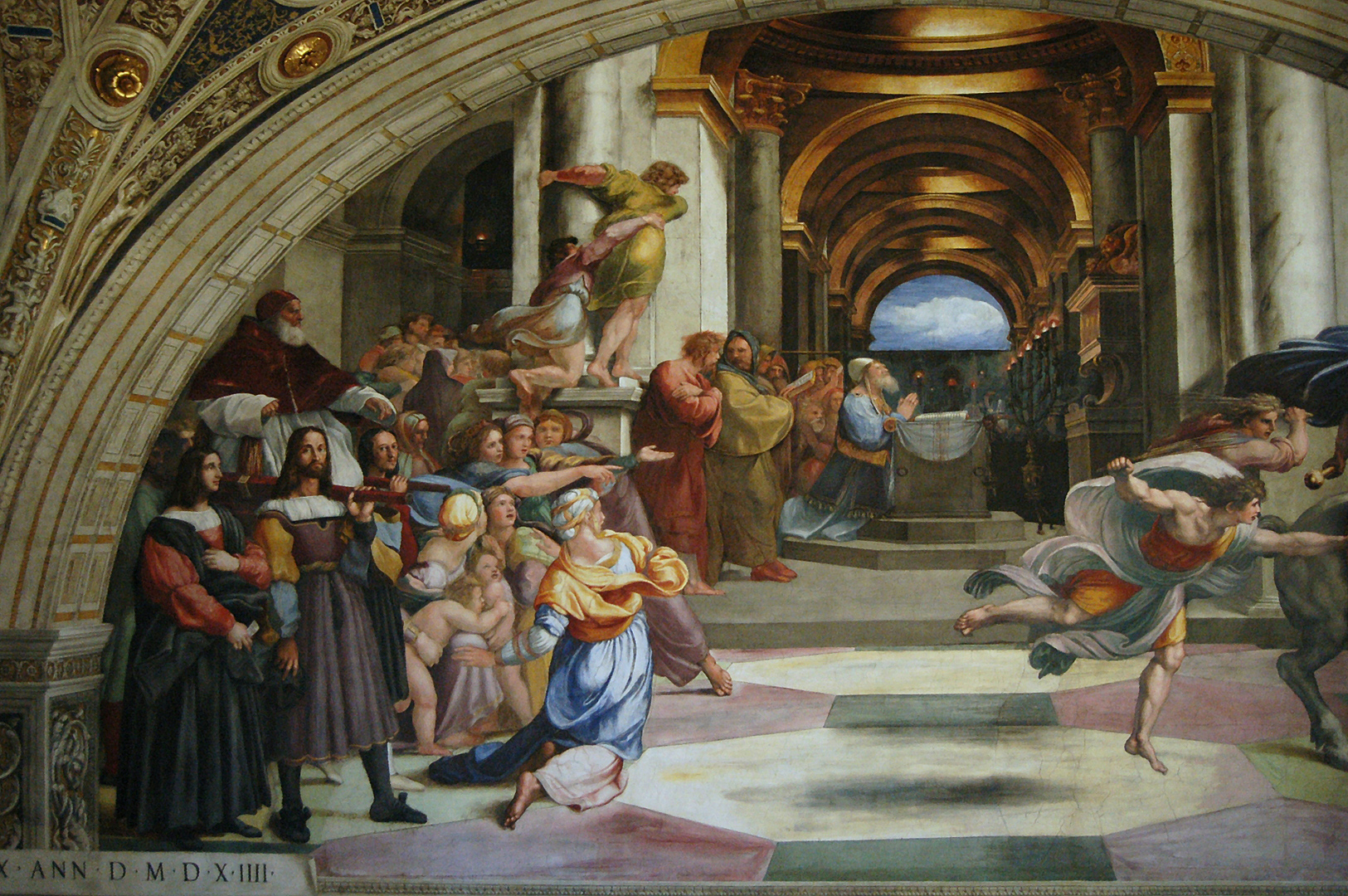 Stanza van Heliodorus, Vaticaanse Musea, Room of Heliodorus, Vatican Museums