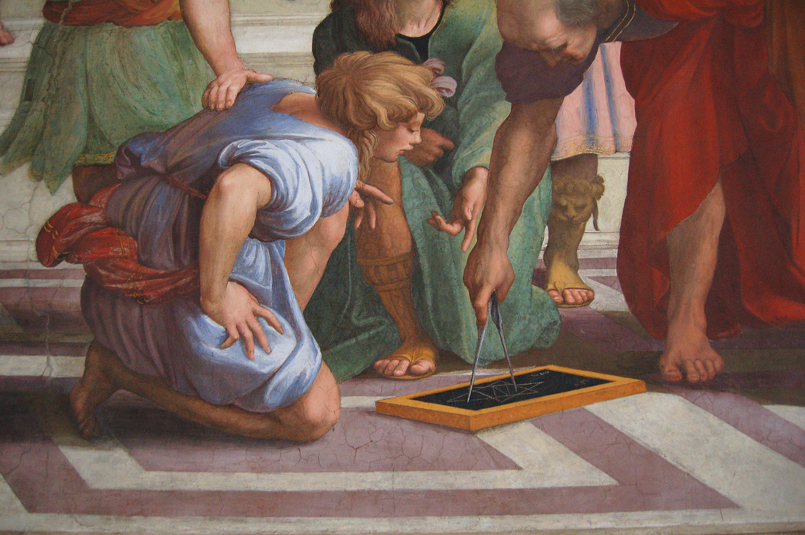 School van Athene, Rafaël, Rome; The School of Athens, Raphael, Rome