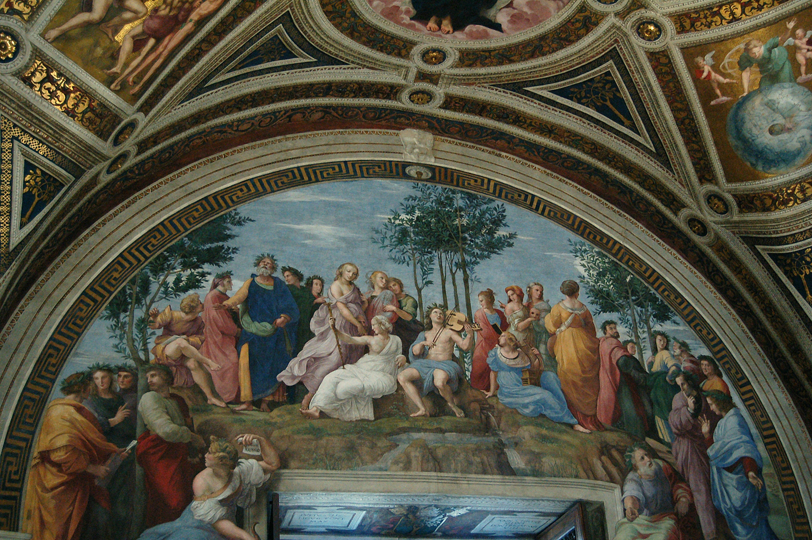 Stanza della Segnatura, Rafal, Rome, Stanza della Segnatura, Raphael, Rome