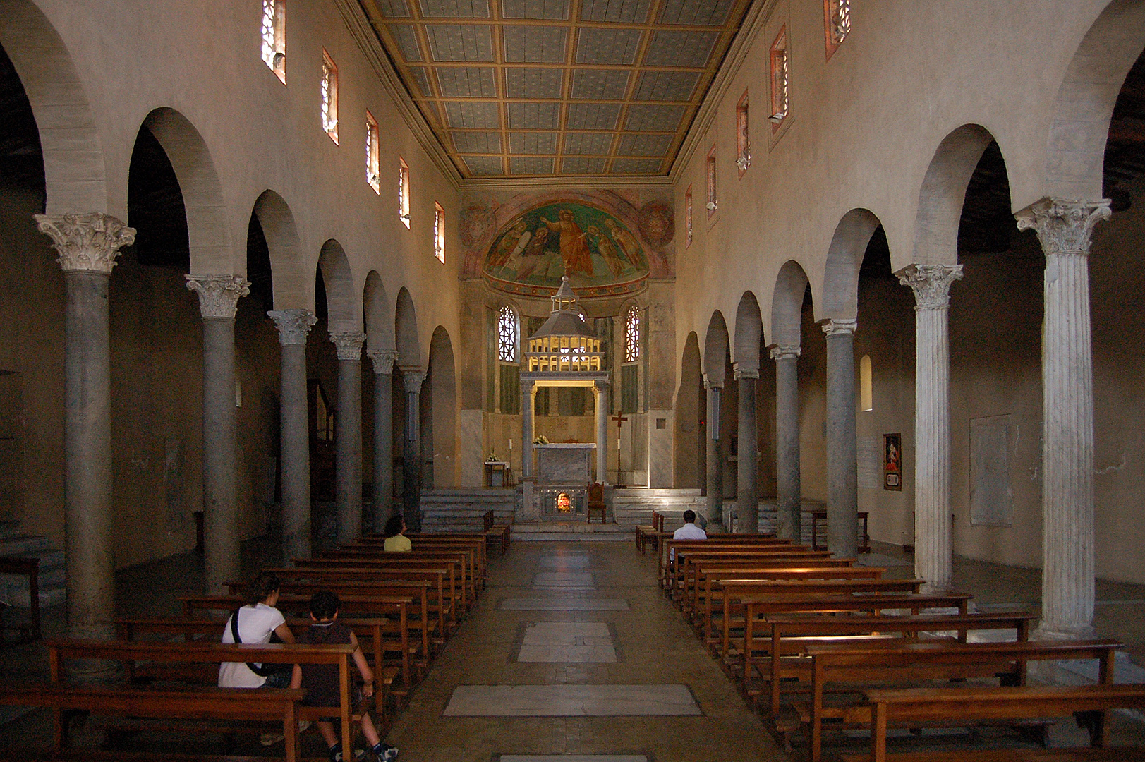 San Giorgio in Velabro, Rome, Italië; San Giorgio in Velabro, Rome, Italy
