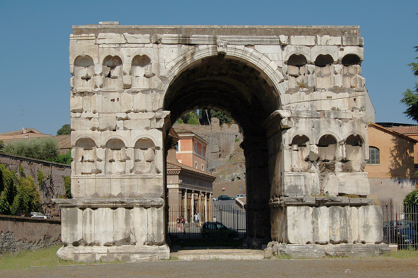 Boog van Janus, Rome, Italië, Arch of Janus (Rome, Italy)