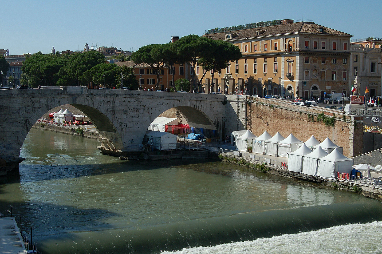 Ponte Cestio (Pons Cestius), Rome, Itali, Ponte Cestio (Pons Cestius), Rome, Italy