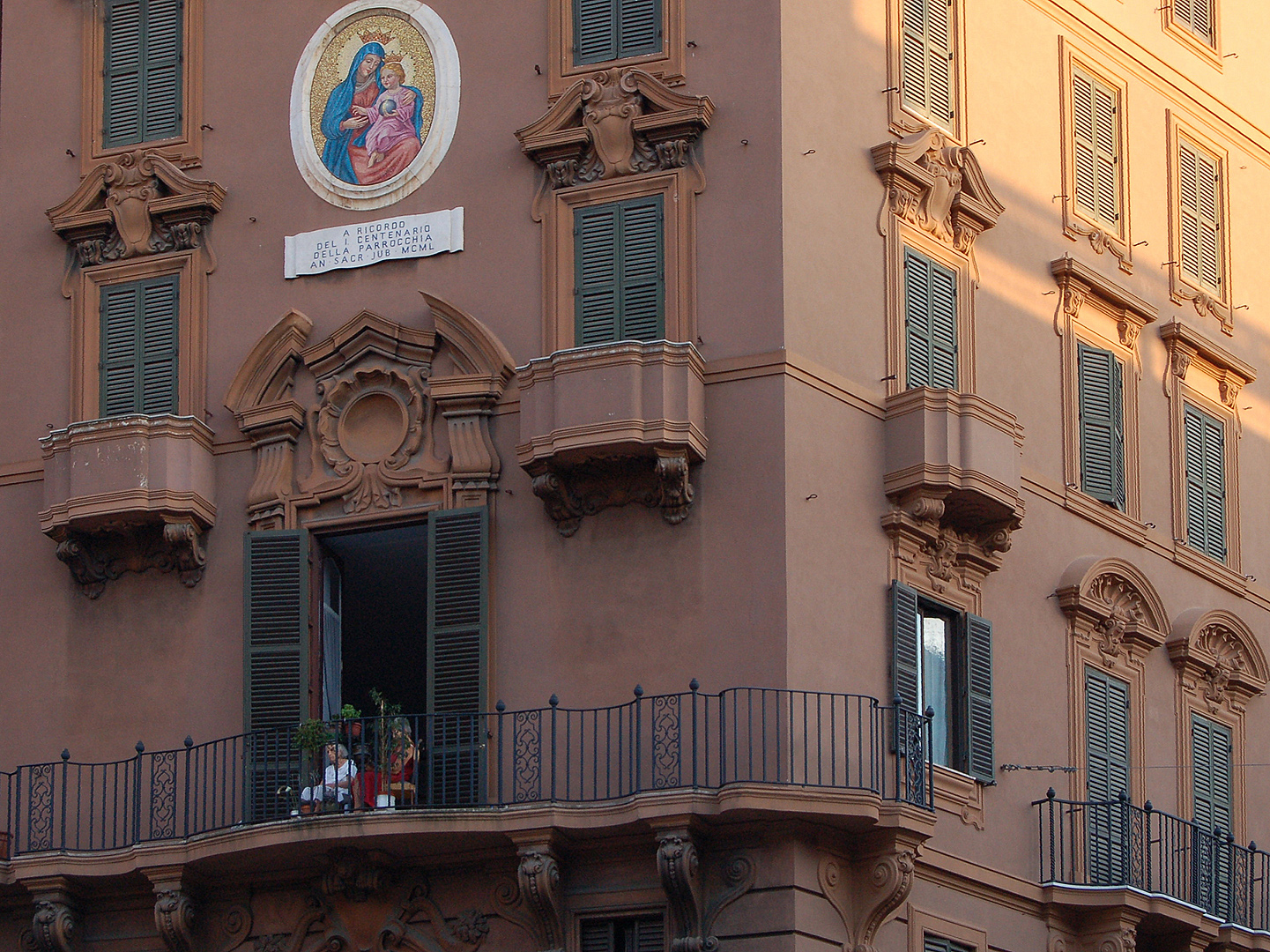 Via delle Fornaci, Rome, Itali, Via delle Fornaci, Rome, Italy