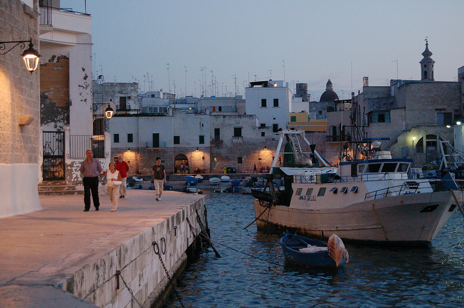 Haven van Monopoli (Apuli, Itali), Old harbour of Monopoli (Puglia, Italy)