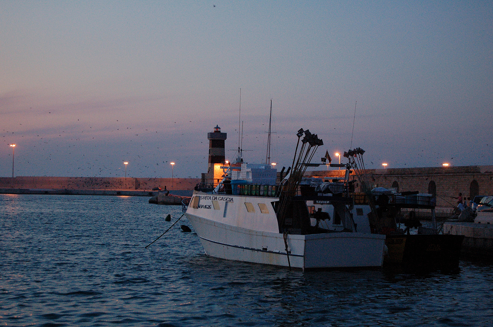 Haven van Monopoli (Apuli, Itali), Old harbour of Monopoli (Puglia, Italy)