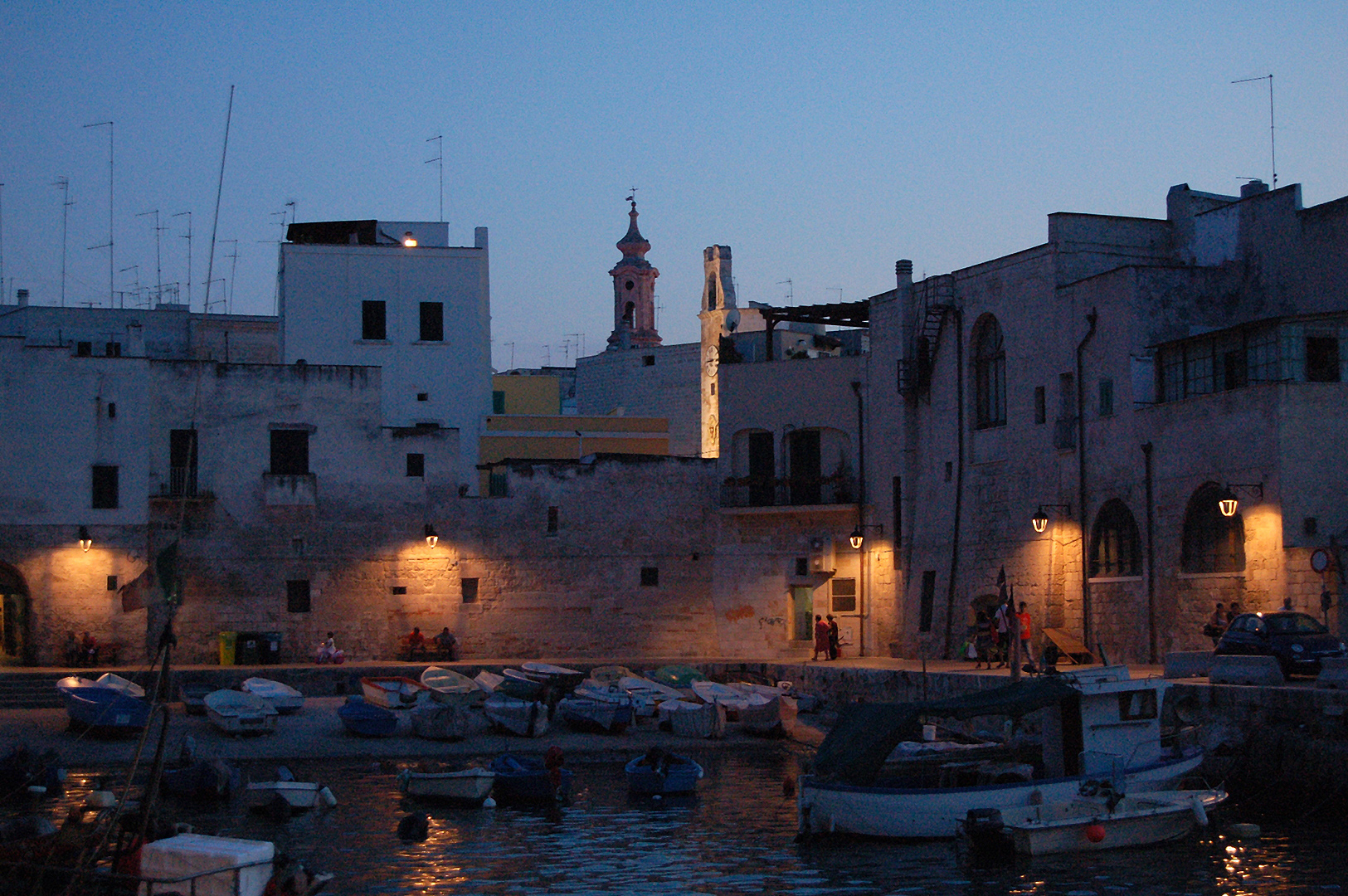 Haven van Monopoli (Apuli, Itali), Old harbour of Monopoli (Puglia, Italy)