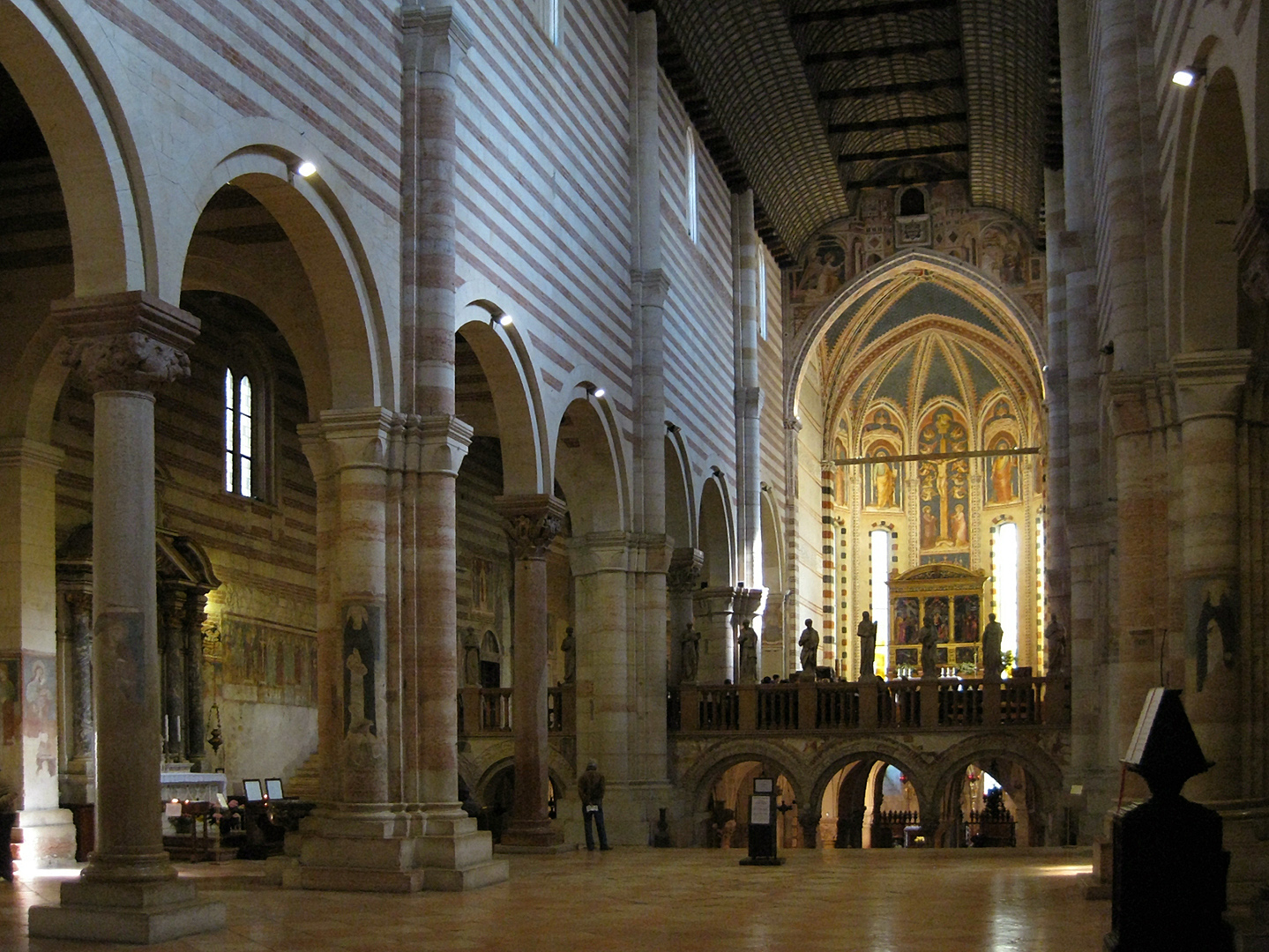 Basilica di San Zeno, Verona, Veneto, Itali; Basilica of San Zeno (San Zenone), Verona