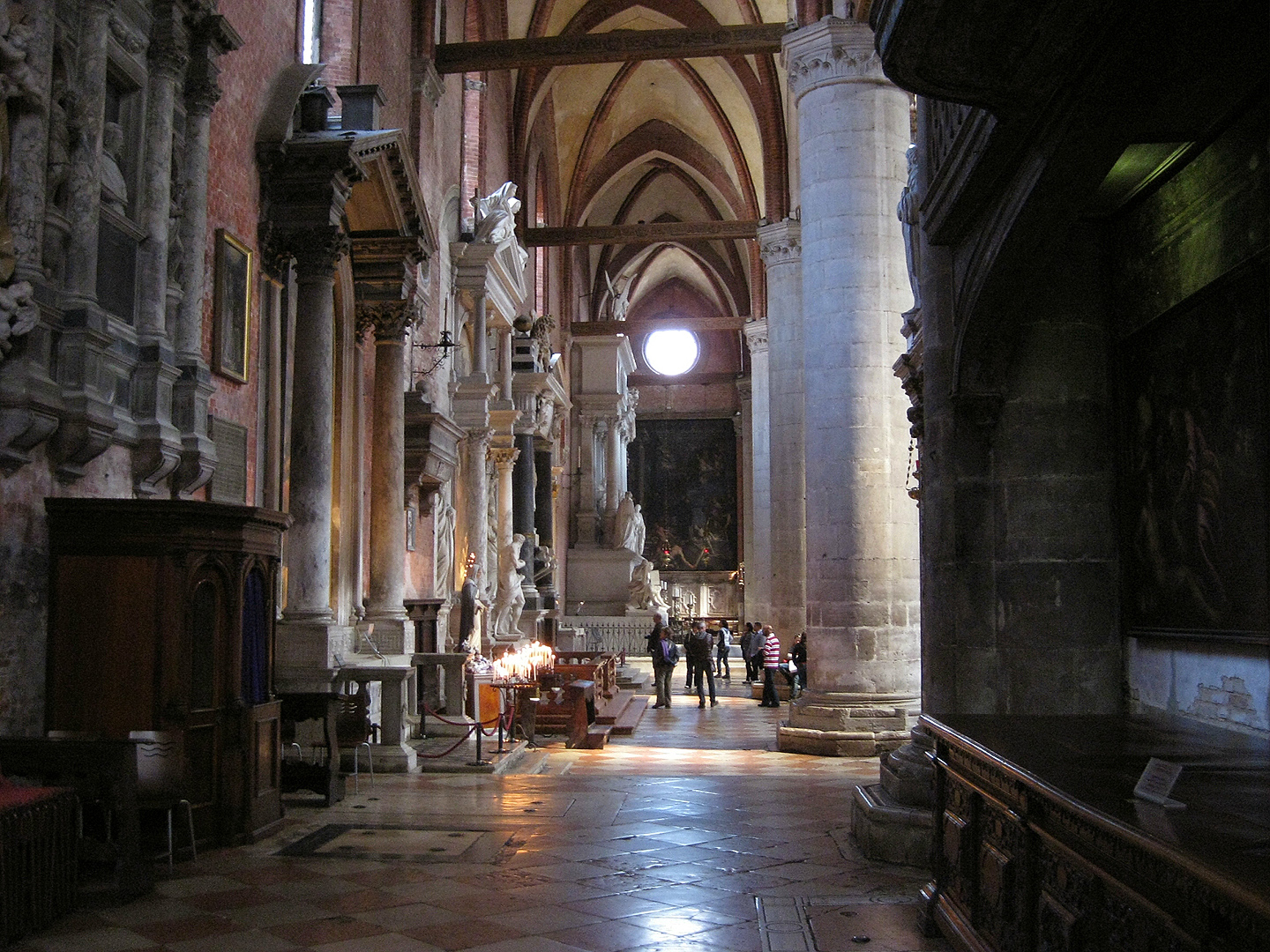 Chiesa dei Frari (Frari-kerk) Veneti, Itali, Frari (Venice, Italy)