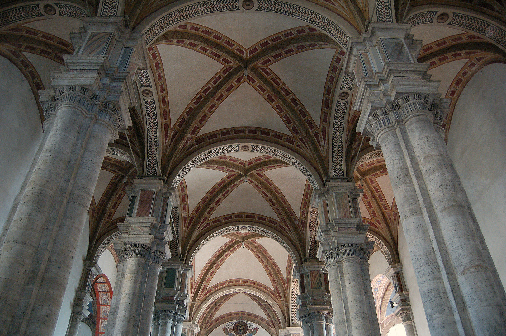 Co-kathedraal van Pienza (SI, Toscane, Itali); Pienza Cathedral (SI, Tuscany, Italy)