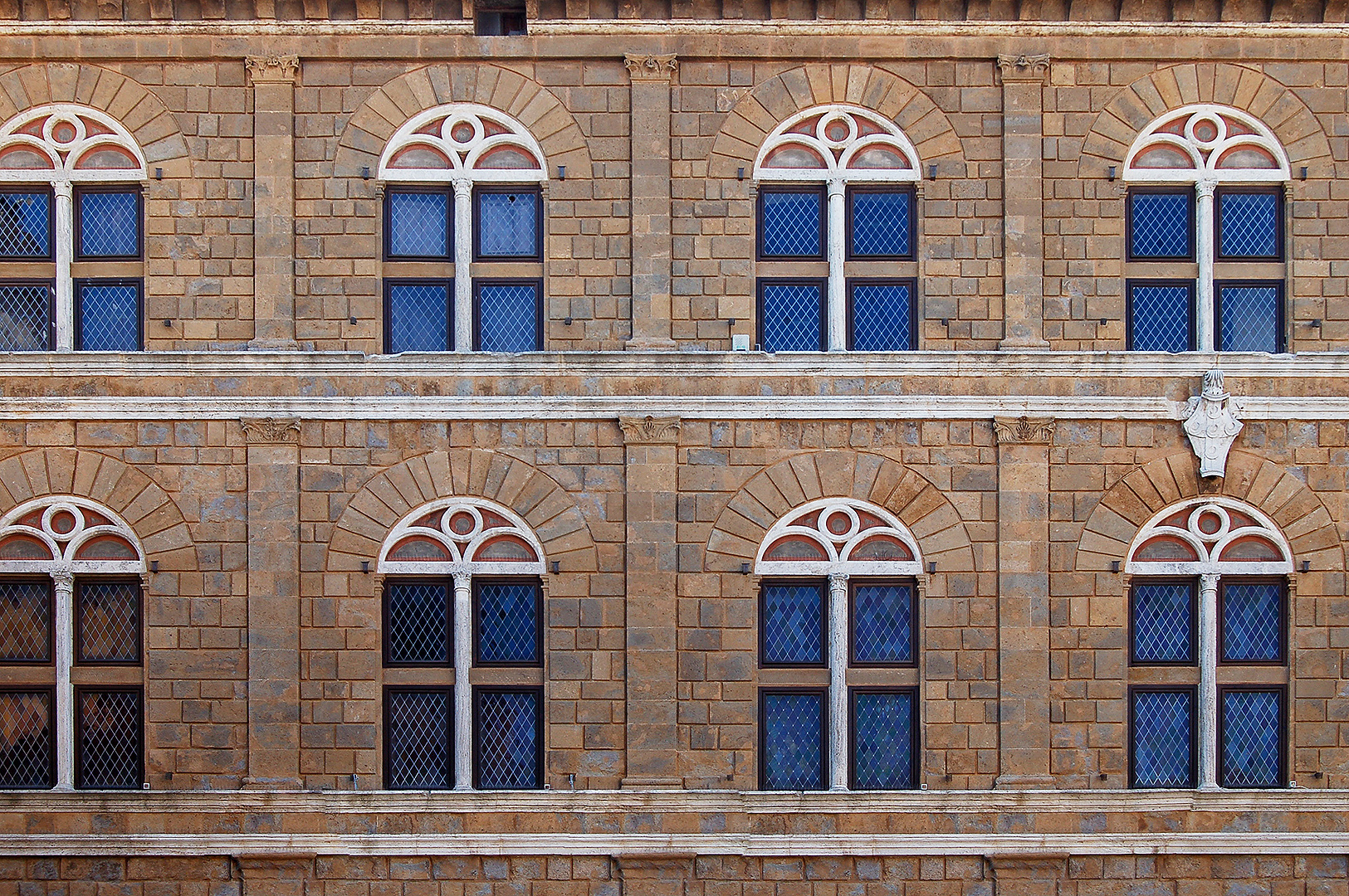 Palazzo Piccolomini in Pienza (Toscane, Itali), Palazzo Piccolomini in Pienza (Tuscany, Italy)