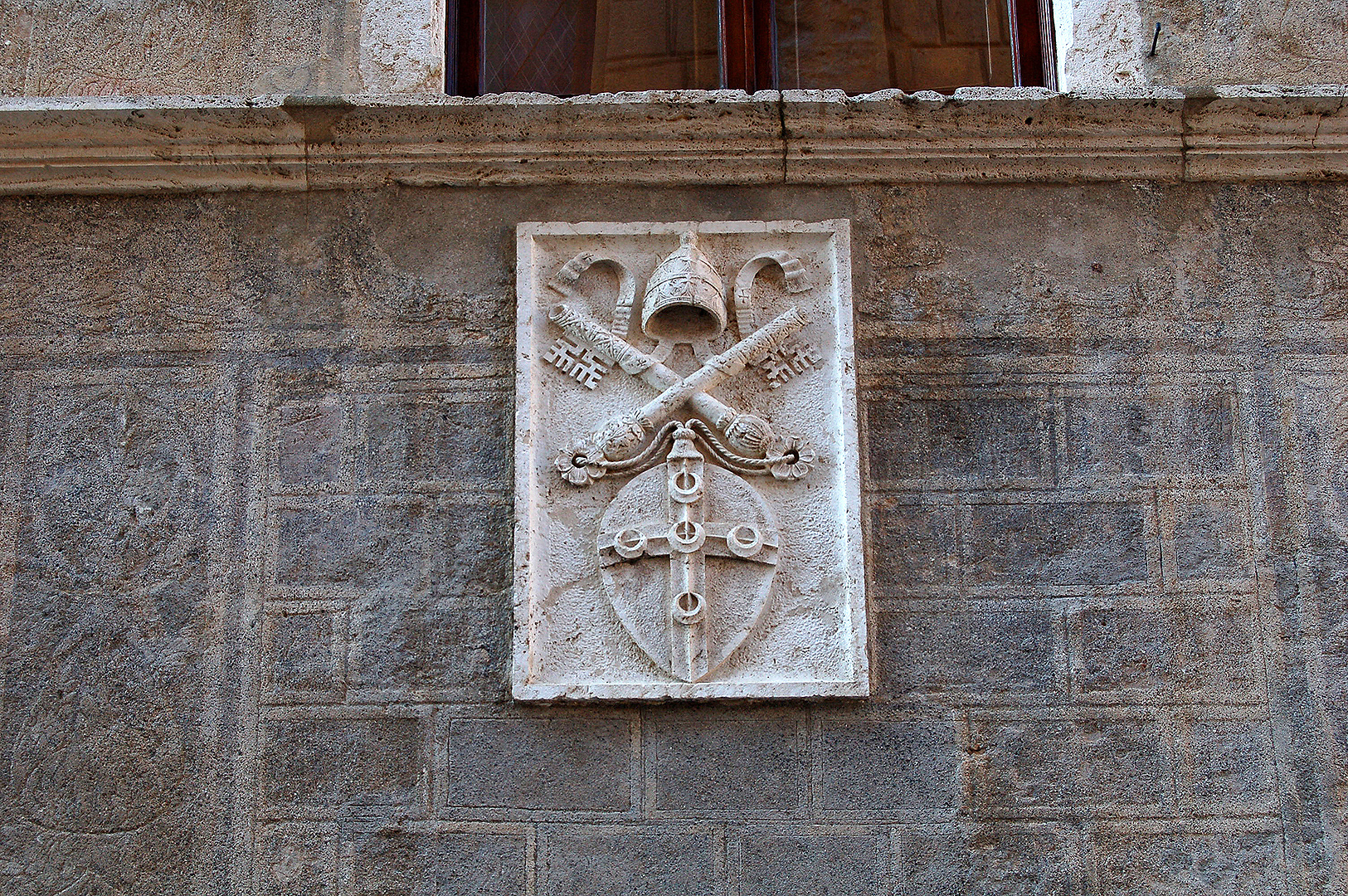 Palazzo Piccolomini in Pienza (Toscane, Itali), Palazzo Piccolomini in Pienza (Tuscany, Italy)