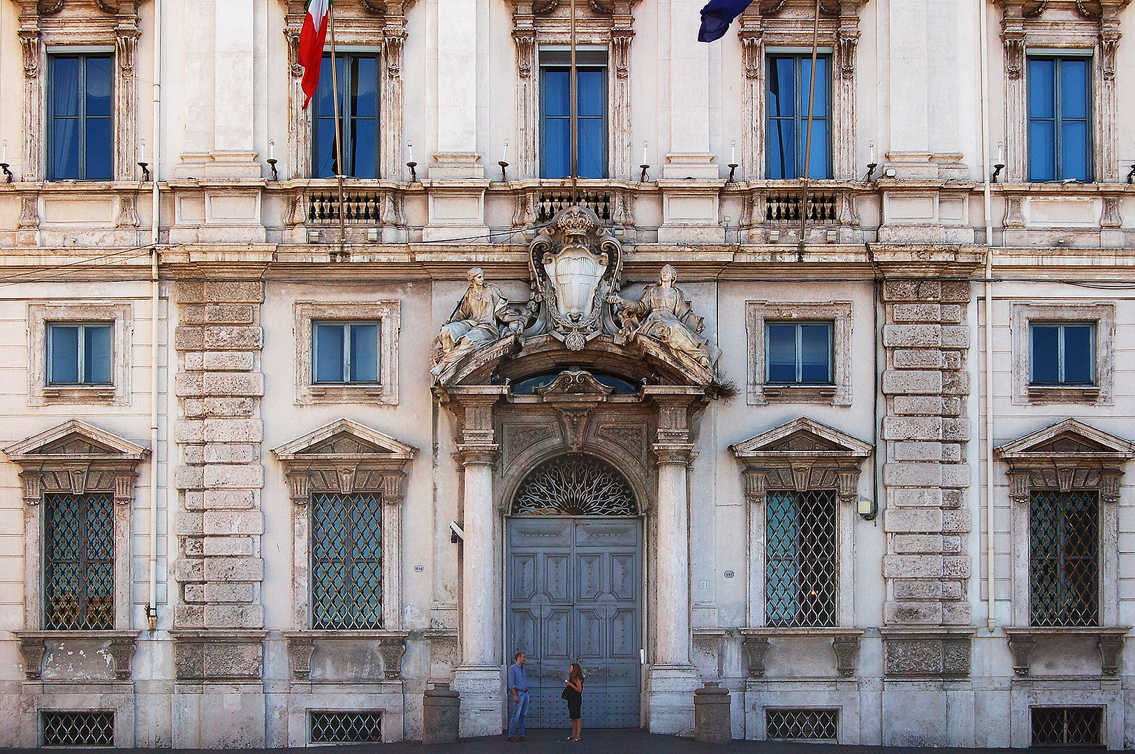 Palazzo della Consulta, Rome, Italië; Palazzo della Consulta, Rome, Italy