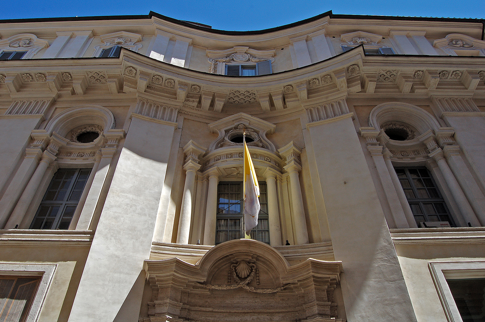 Palazzo di Propaganda Fide. Rome, Itali; Palazzo di Propaganda Fide, Rome, Italy