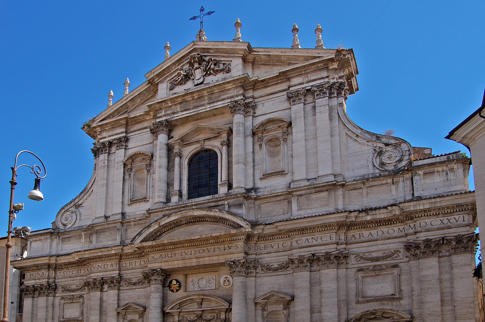Kerk van Sint-Ignatius. Rome, Italië., Church of Saint Ignatius, Rome, Italy