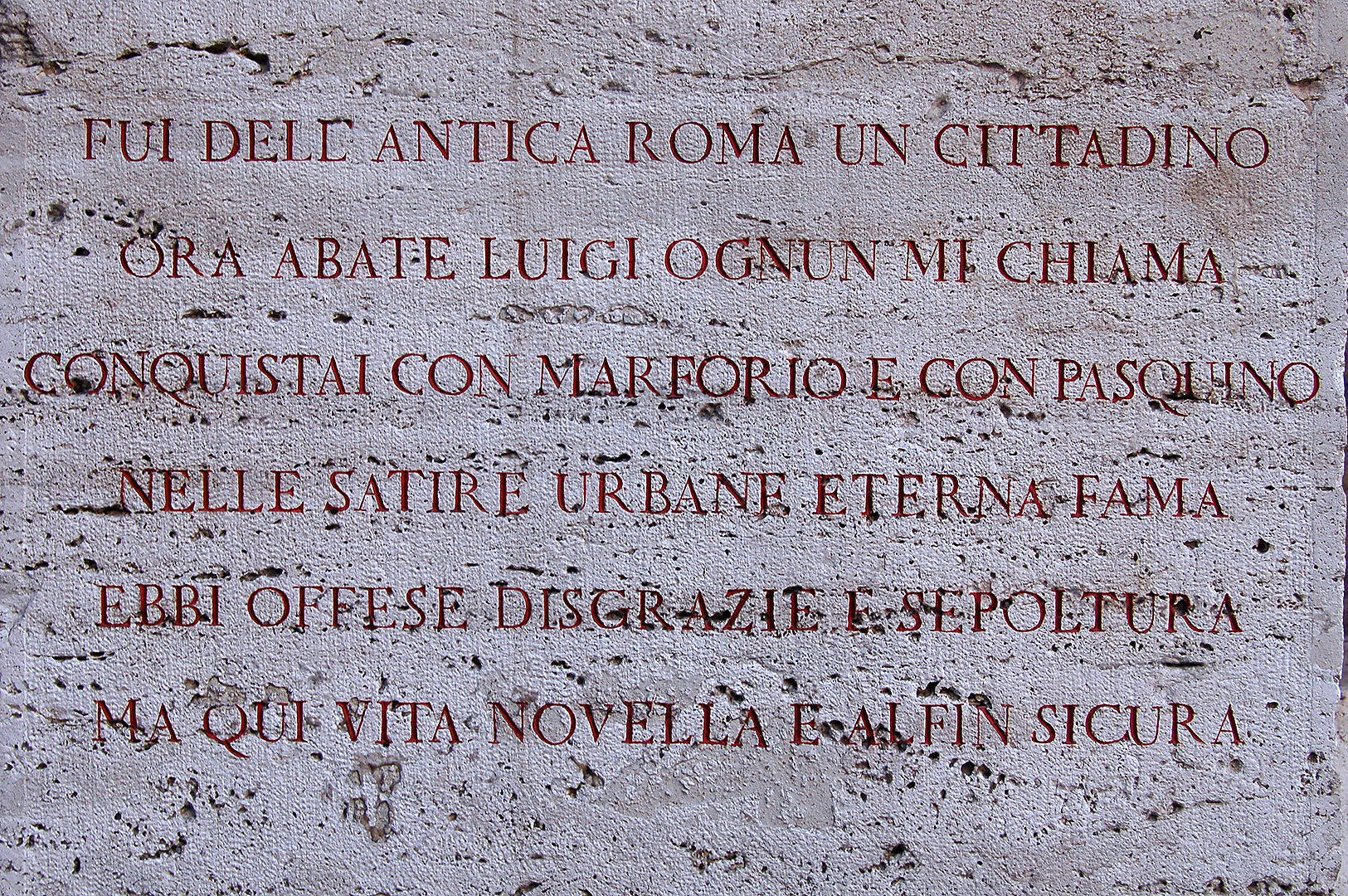 Abate Luigi, Rome; Abbot Luigi, Rome