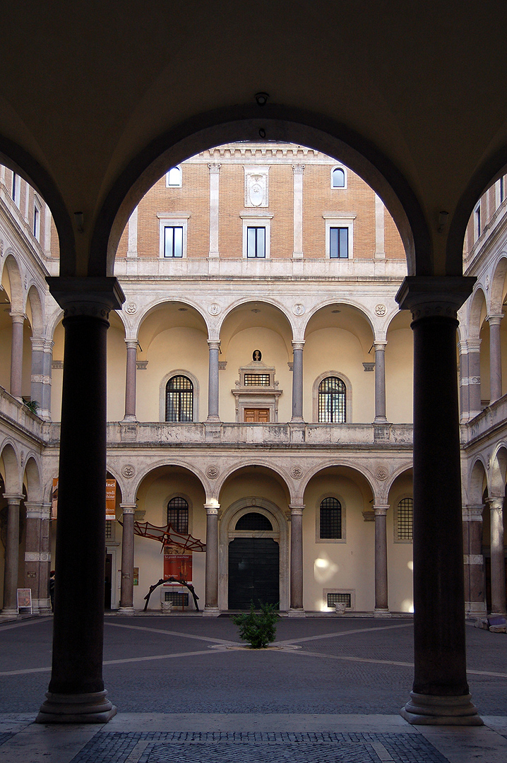 Palazzo della Cancelleria, Rome, Italië., Palazzo della Cancelleria, Rome, Italy.
