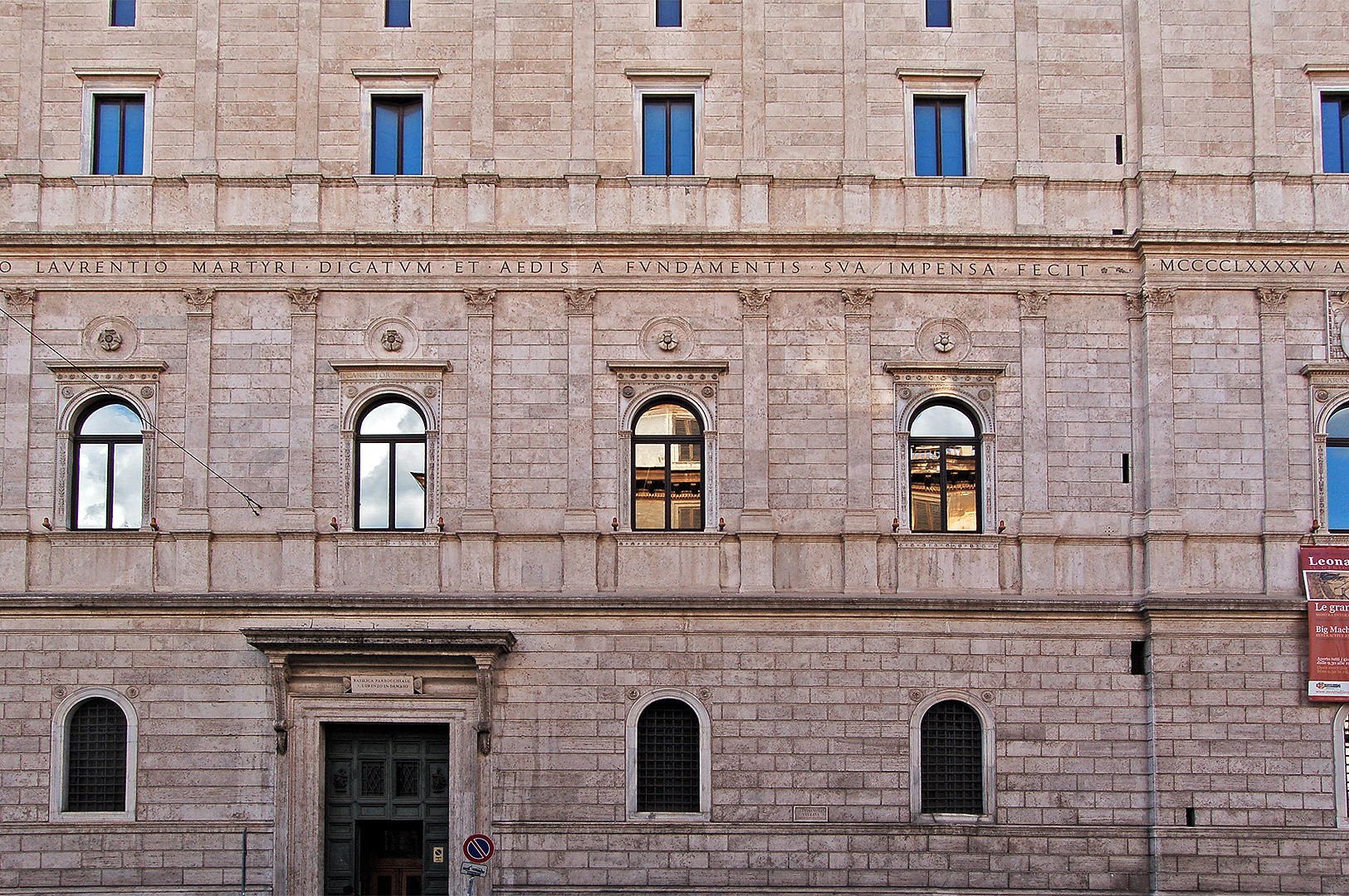 Palazzo della Cancelleria, Rome, Itali., Palazzo della Cancelleria, Rome, Italy.