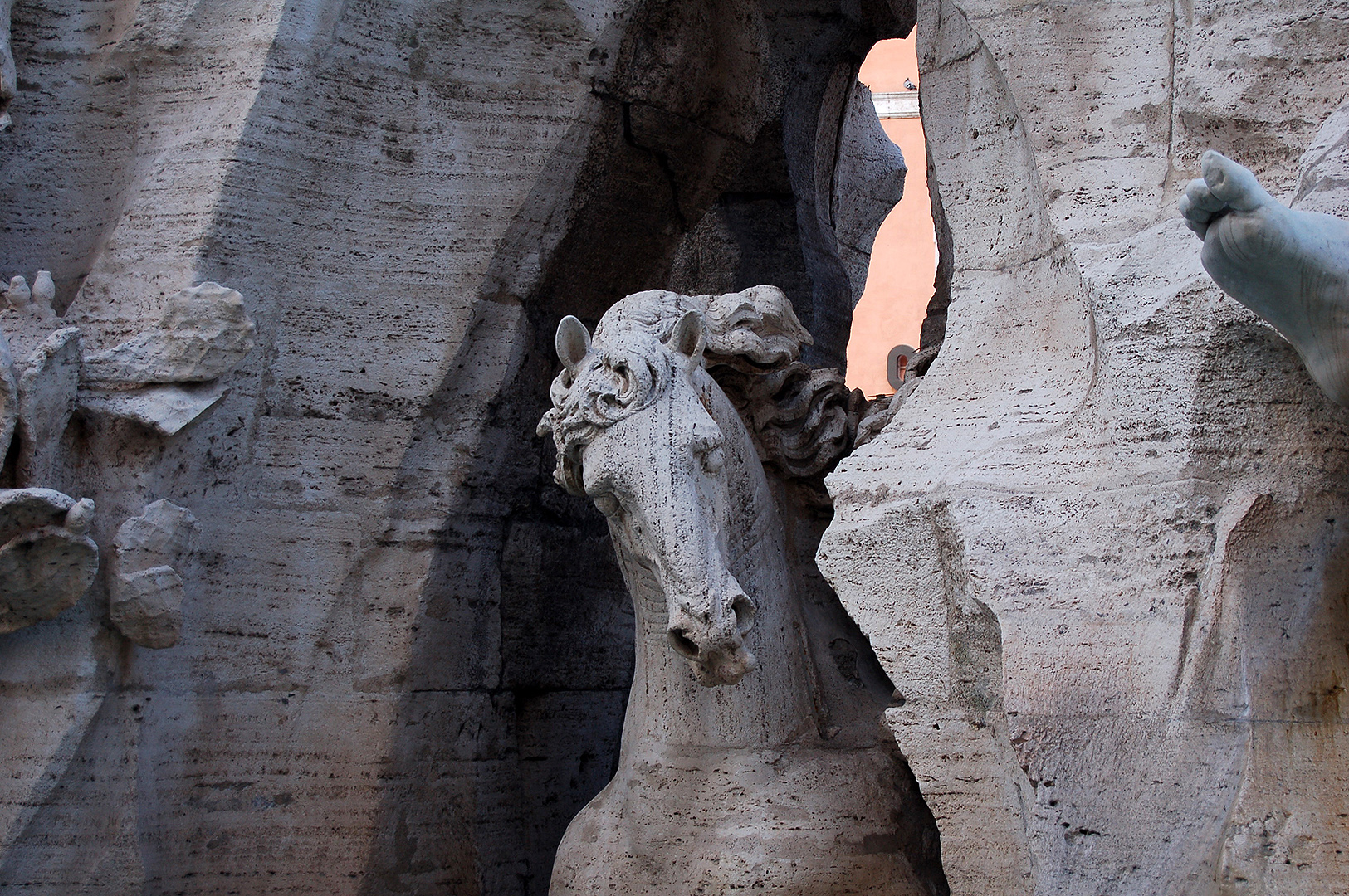 Vierstromenfontein (Rome, Itali), Fountain of the Four Rivers (Rome, Italy)