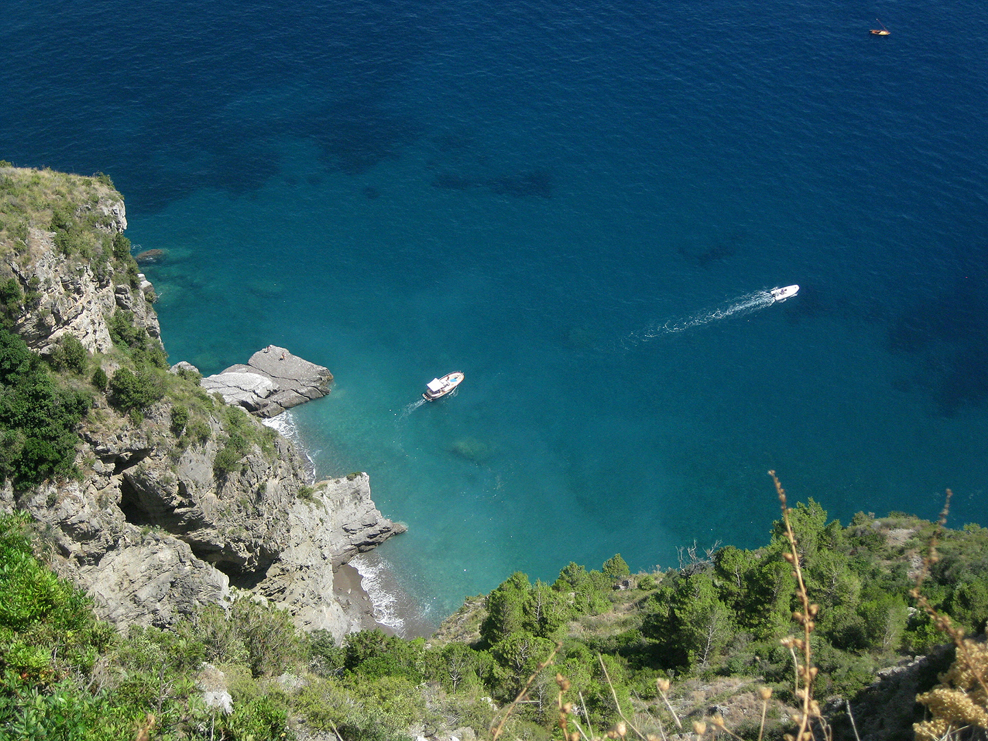 Kust bij Amalfi., Amalfi coast.