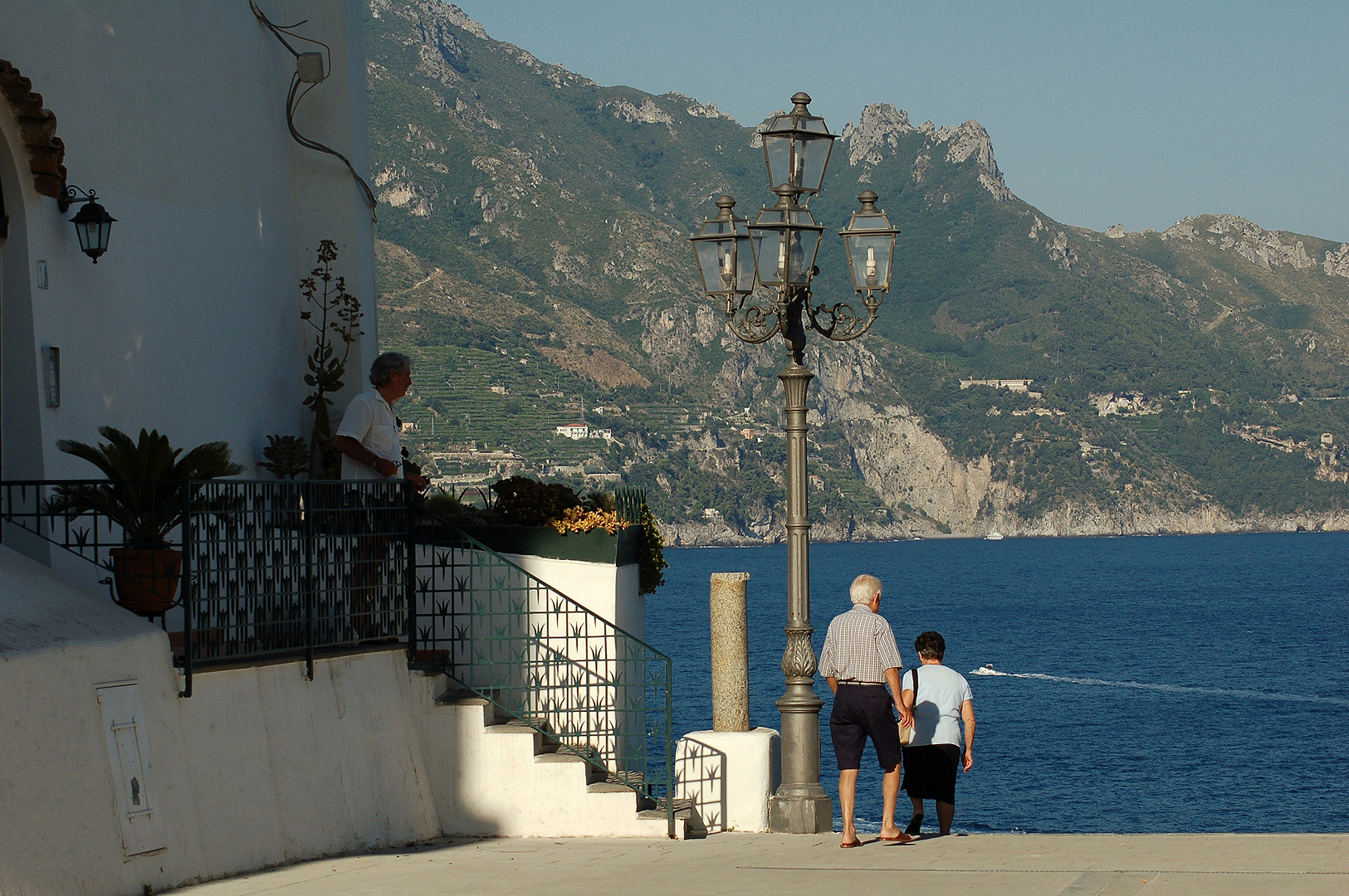 Kerkplein, Atrani (Campani, Itali); Atrani (Campania, Italy)