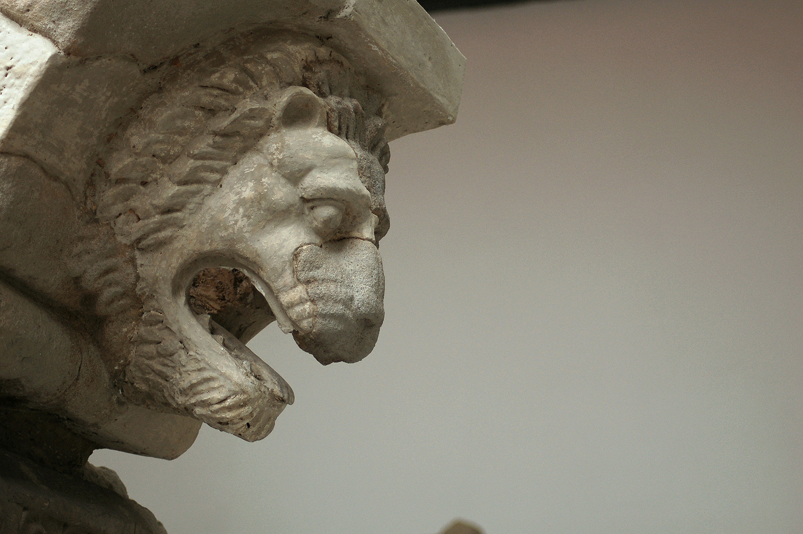 Waterspuwer, Paestum (Campani. Itali); Gargoyle, Paestum (Campania, Italy)