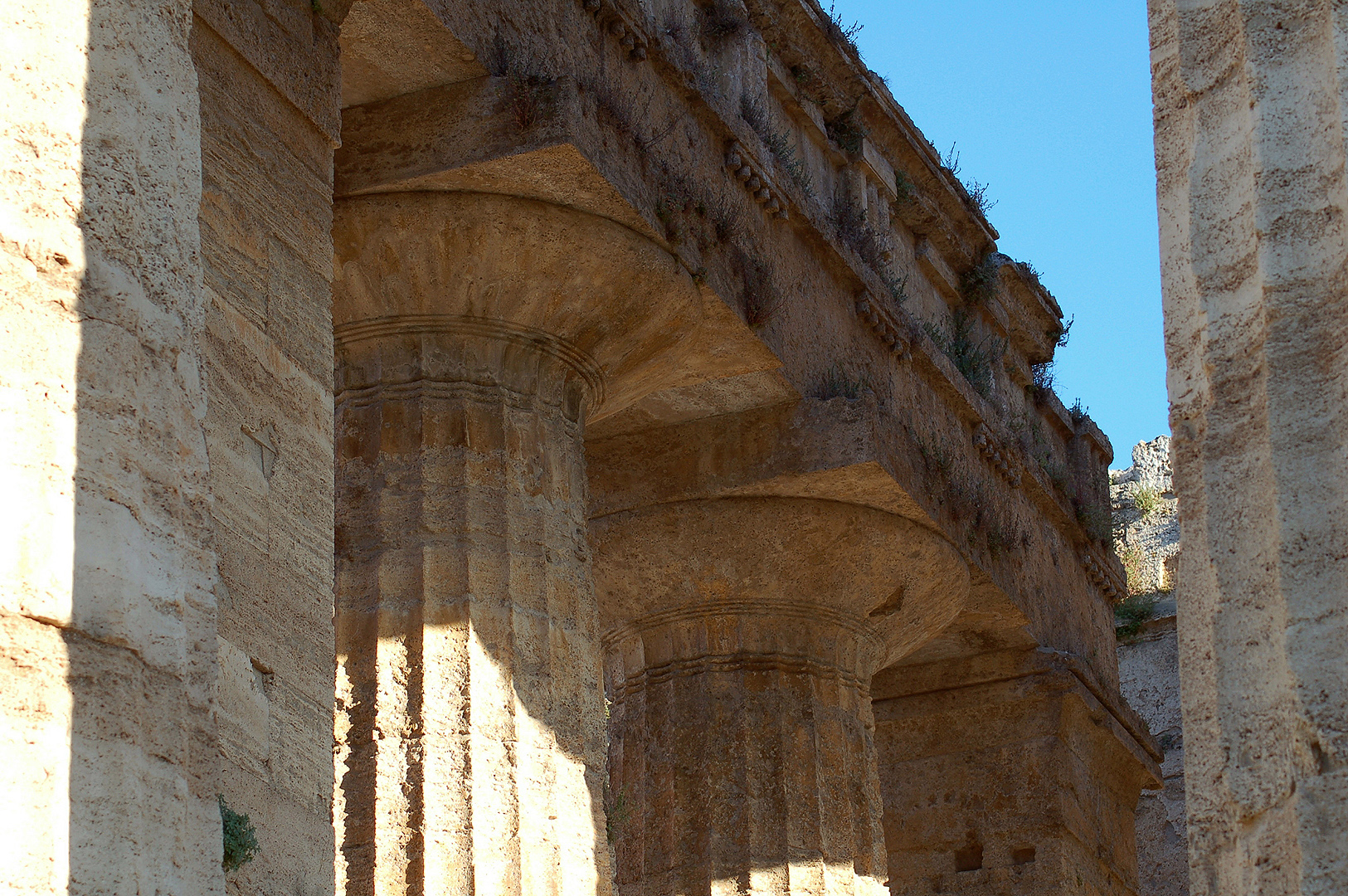 Tempel van Poseidon, Paestum (Campani. Itali), Temple of Poseidon, Paestum (Campania, Italy)