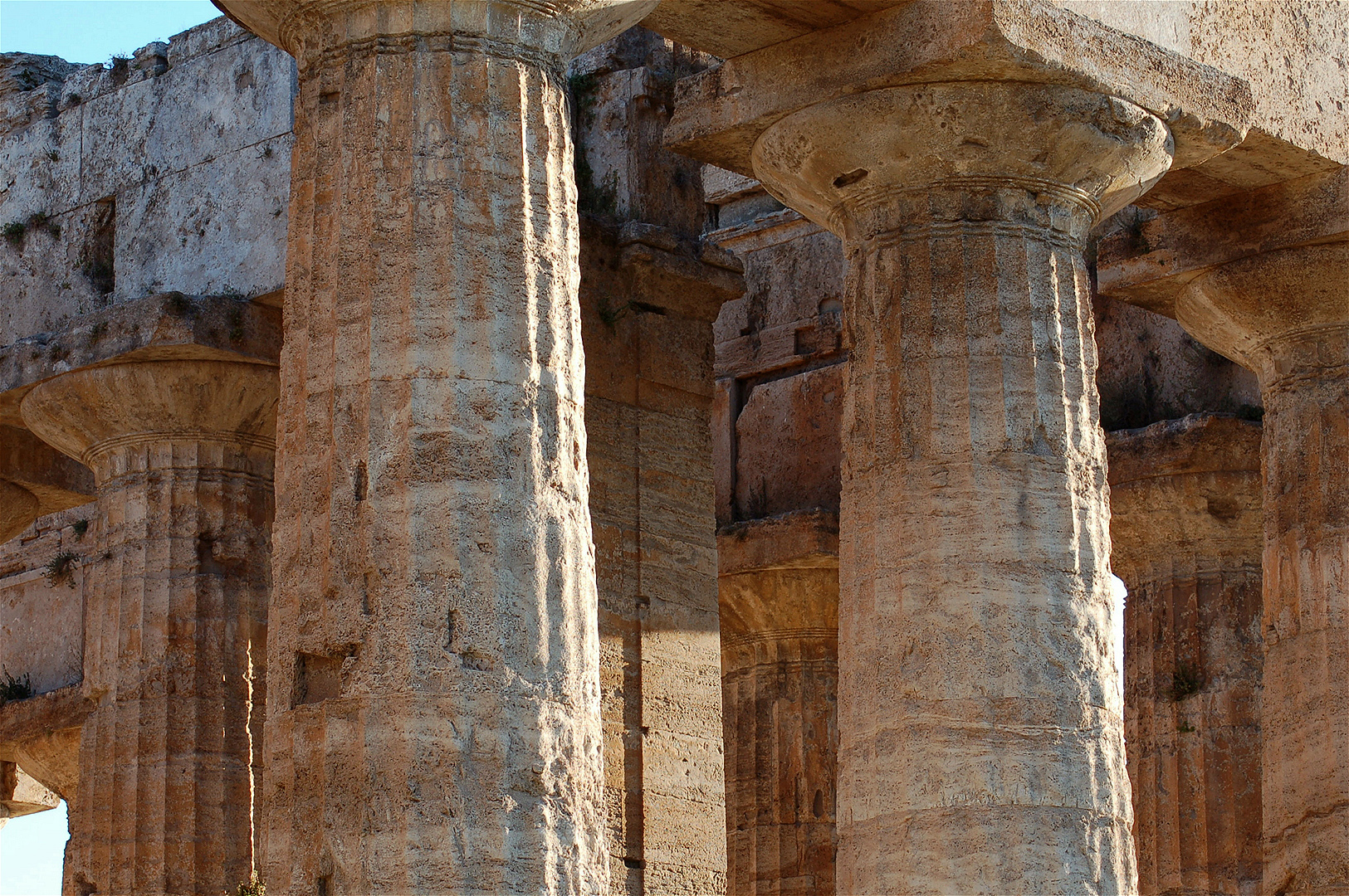 Tempel van Poseidon, Paestum (Campani. Itali), Temple of Poseidon, Paestum (Campania, Italy)