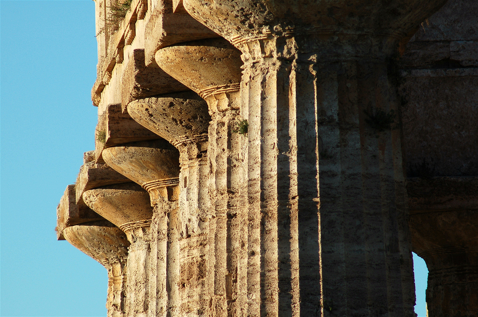 Tempel van Poseidon, Paestum (Campani. Itali), Temple of Poseidon, Paestum (Campania, Italy)