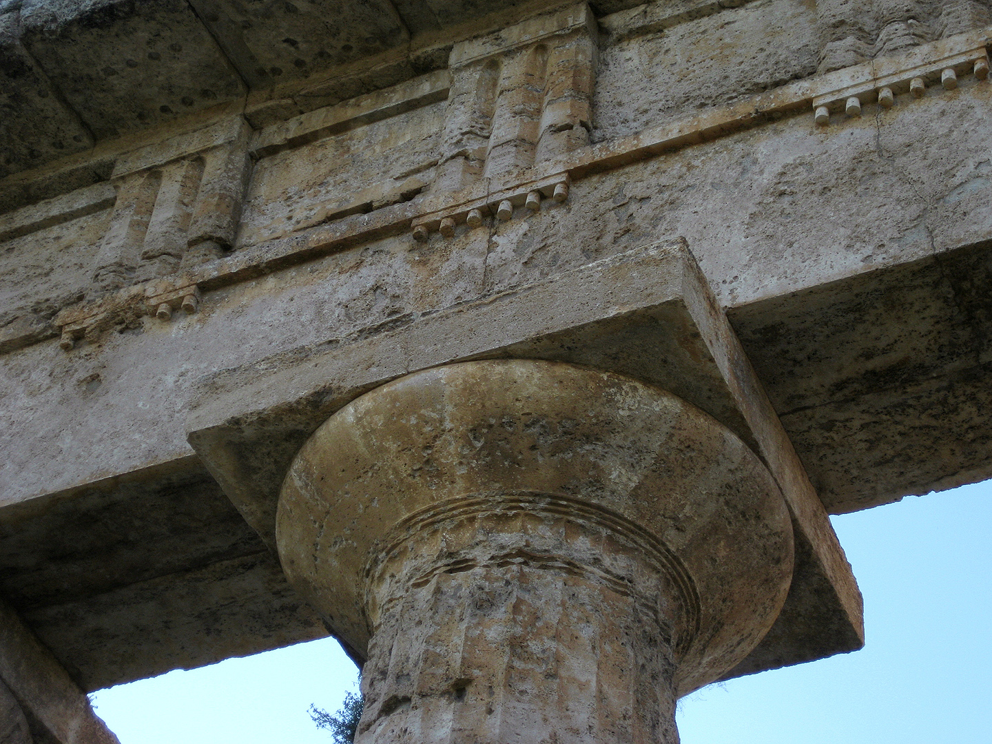 Tempel van Poseidon, Paestum (Campani. Itali), Temple of Poseidon, Paestum (Campania, Italy)