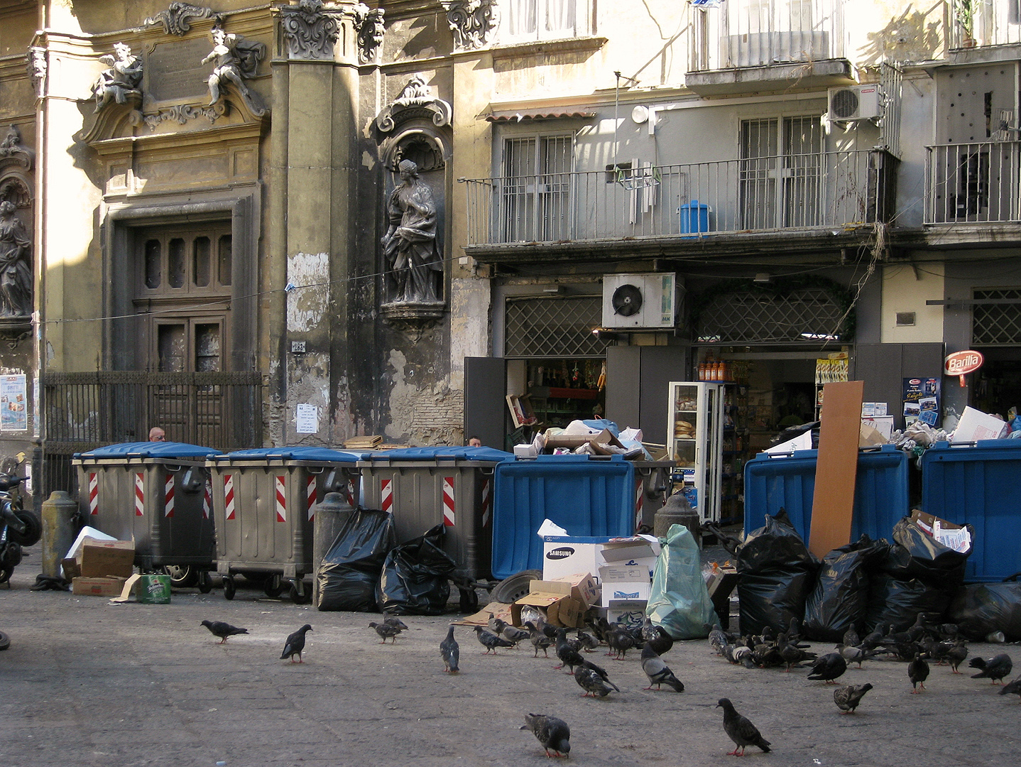 Afval, Napels (Campani), Waste, Naples (Campania, Italy)