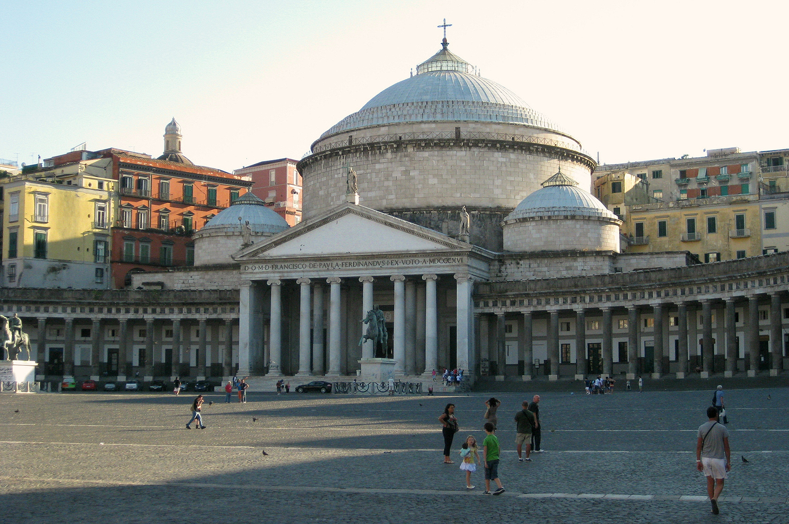 Piazza Plebiscito, Napels (Campani); Piazza Plebiscito, Naples (Campania, Italy)