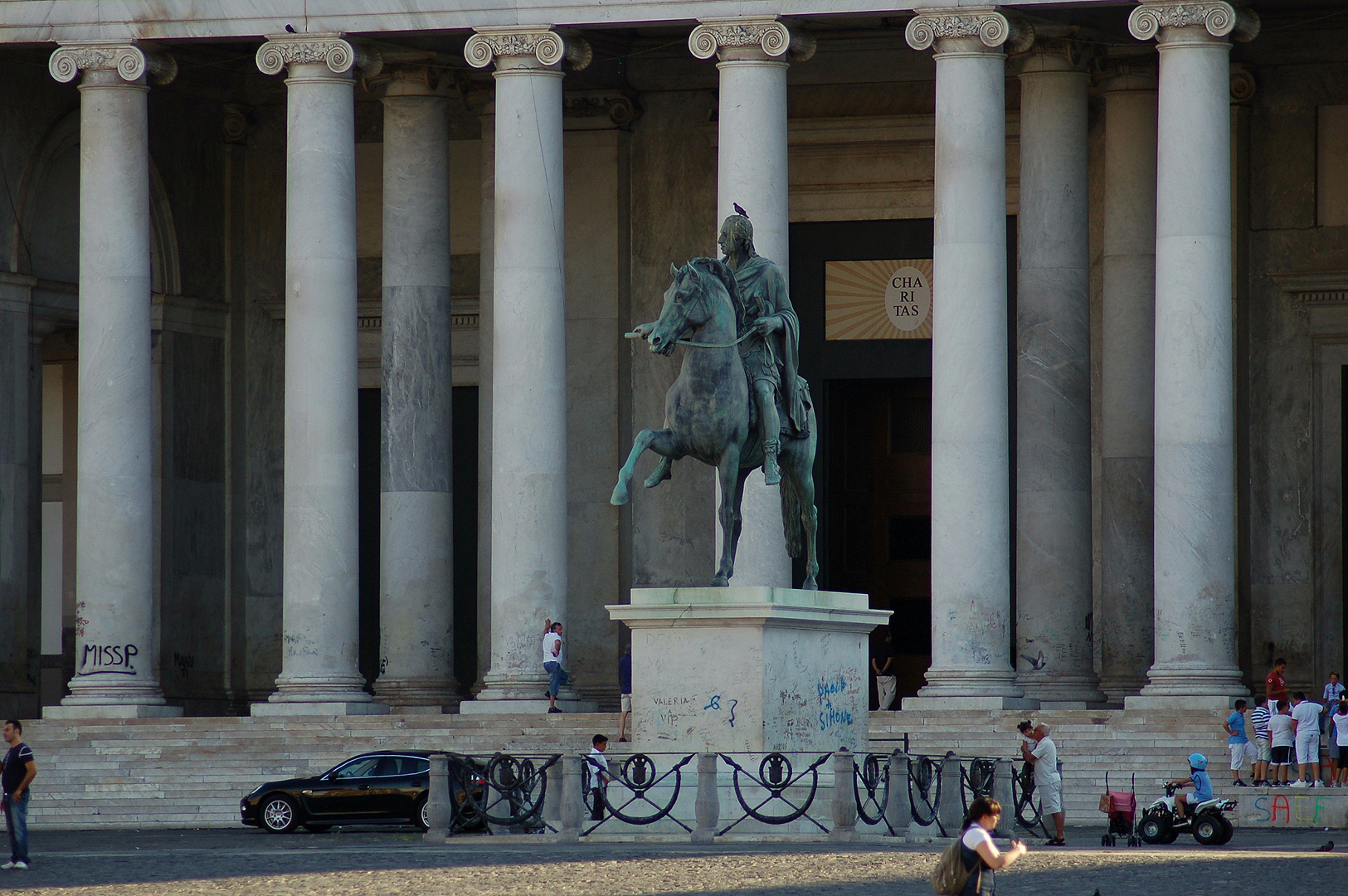 Piazza Plebiscito, Napels (Campani), Piazza Plebiscito, Naples (Campania, Italy)