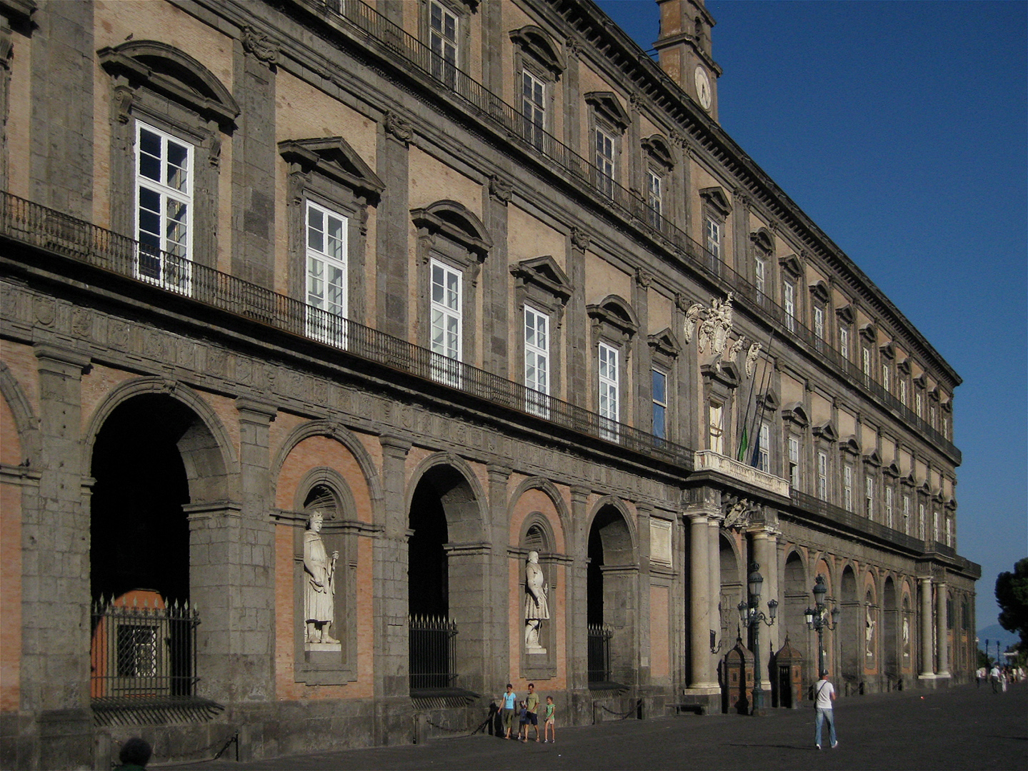 Koninklijk Paleis, Napels (Campani), Royal Palace, Naples (Campania, Italy)