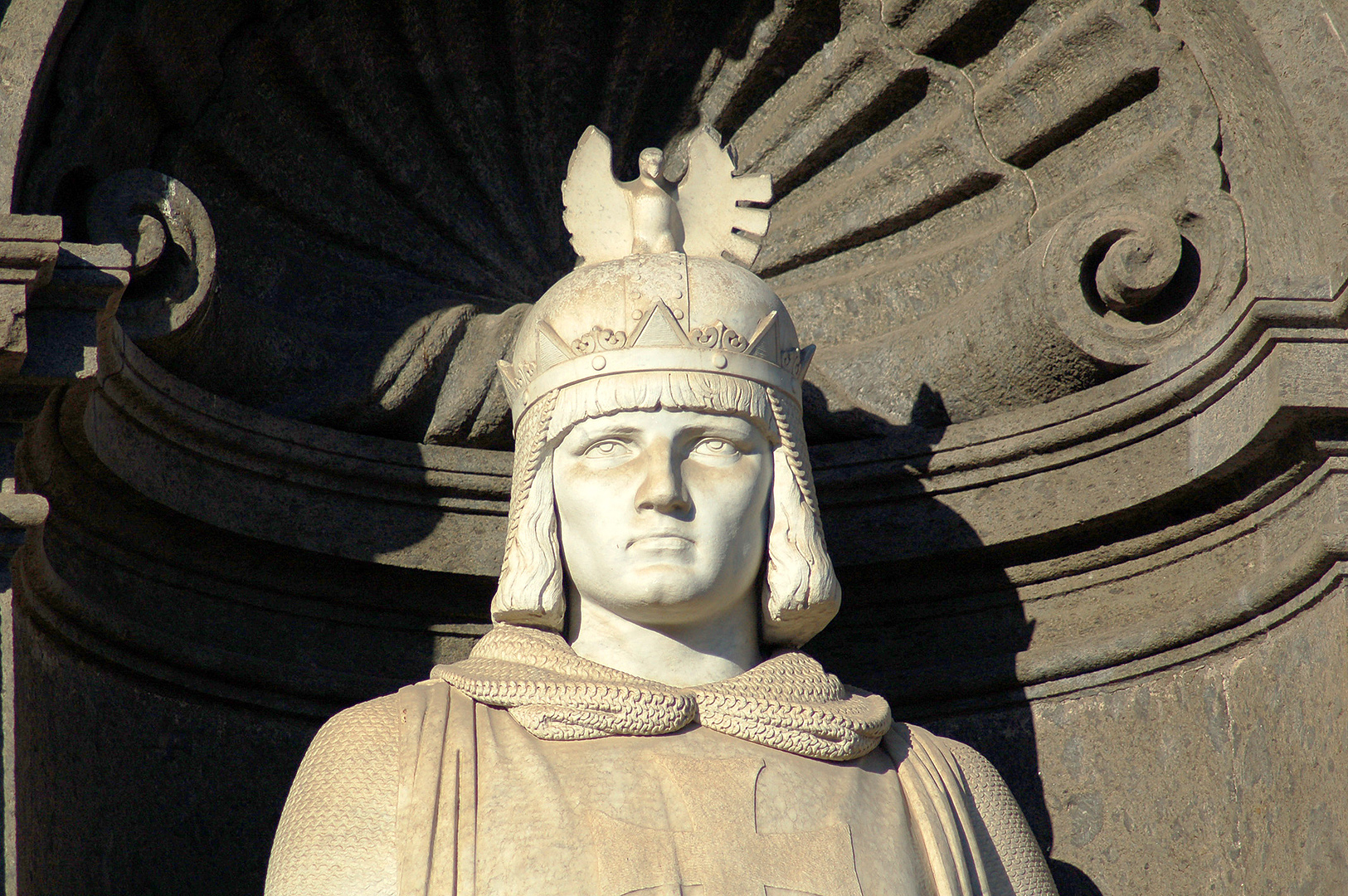 Frederik II van Hohenstaufen, Royal Palace, Naples (Campania, Italy)