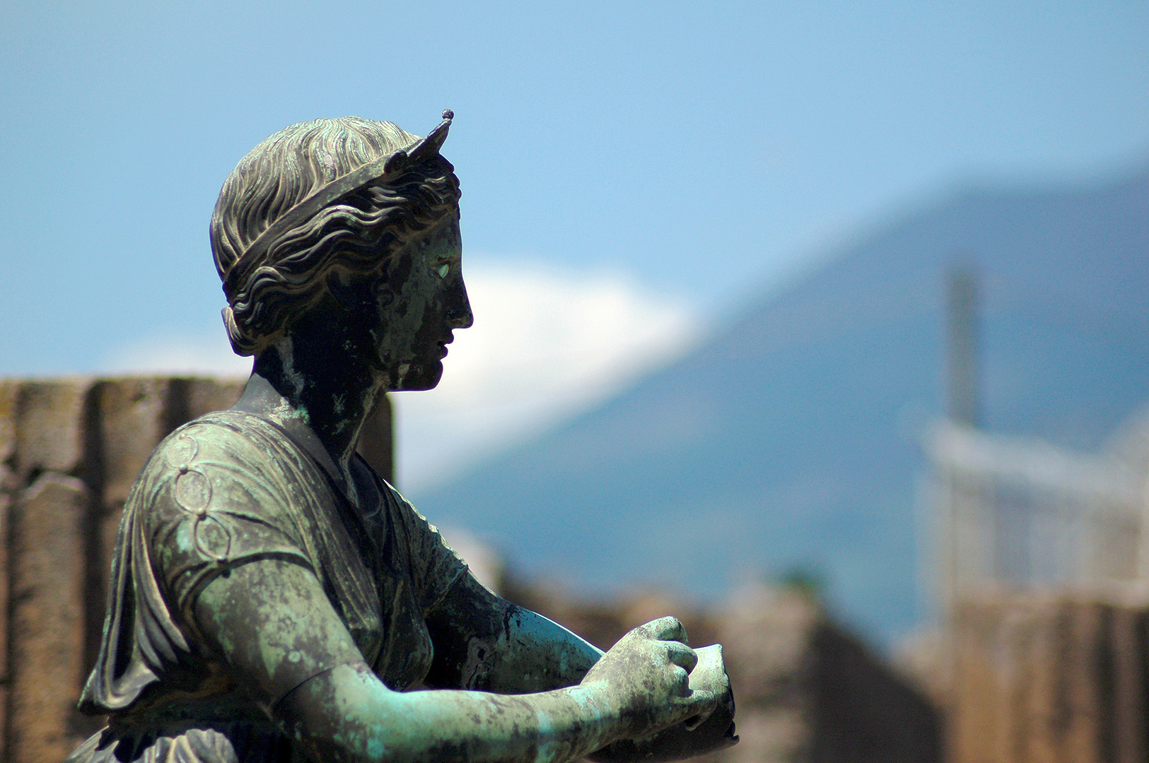 Bronzen beeld van Diana, Pompeii; Bronze statue of Diana, Pompeii