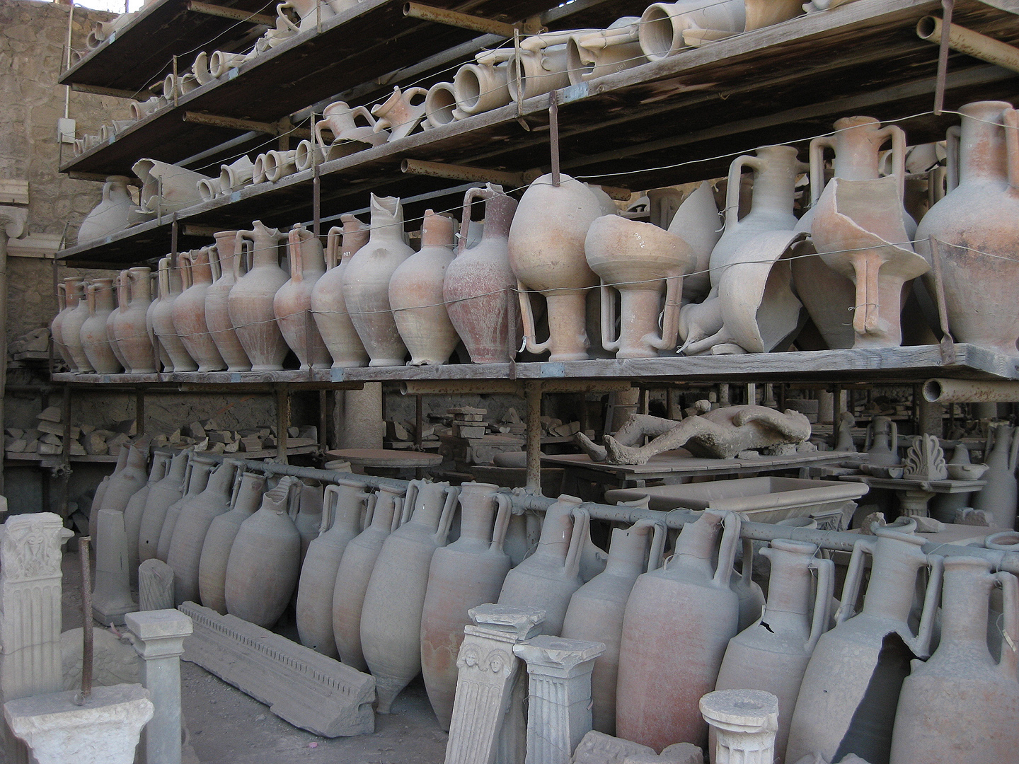 Antiquarium, Pompeii, Campani, Itali, Antiquarium, Pompeii, Campania, Italy