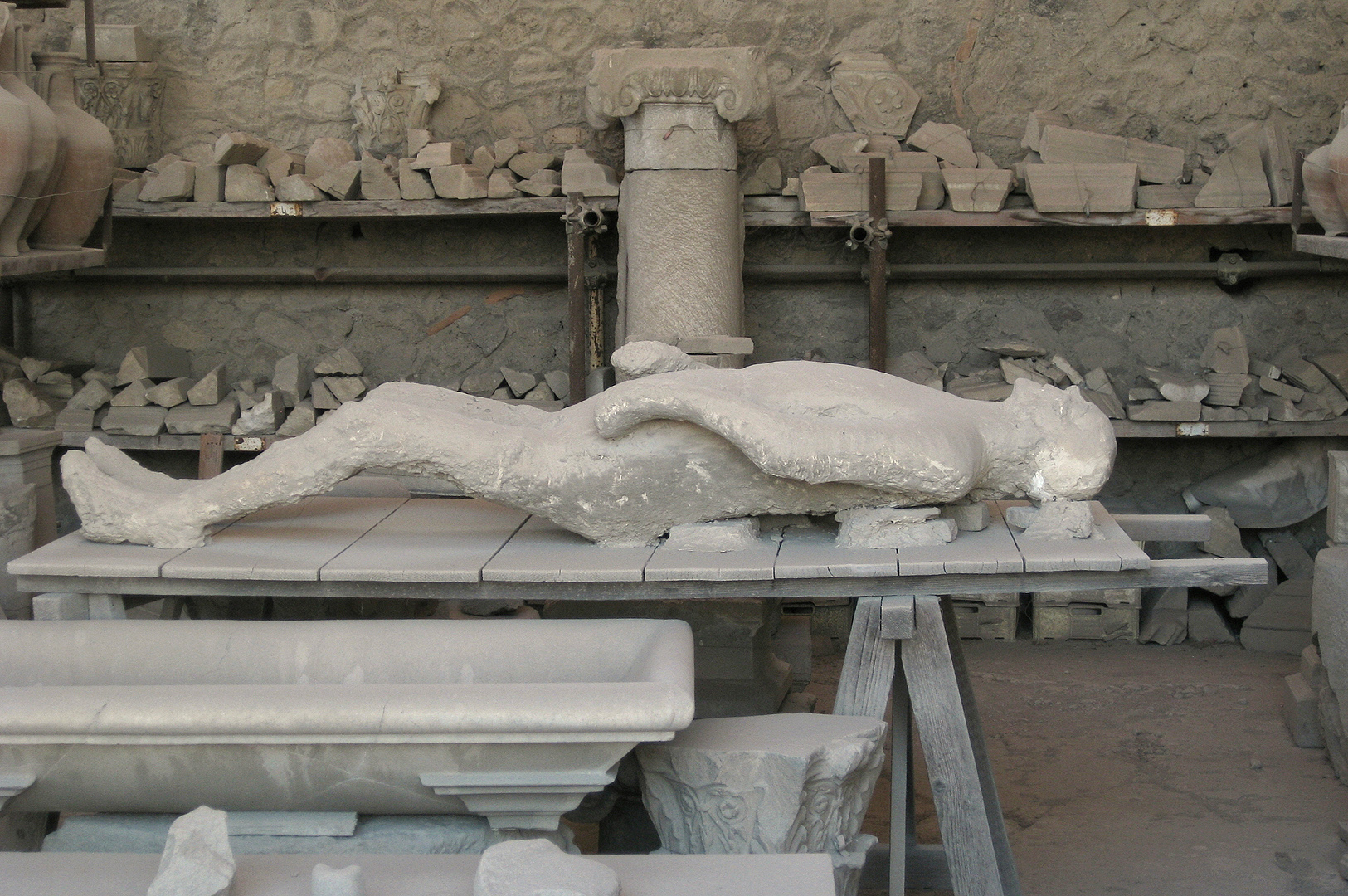 Gipsafgietsel, Pompeii, Plaster cast, Pompeii
