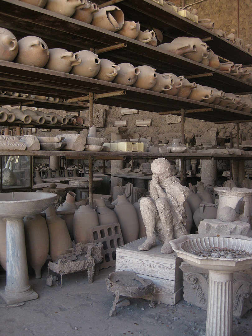 Antiquarium, Pompeii, Campani, Itali, Antiquarium, Pompeii, Campania, Italy