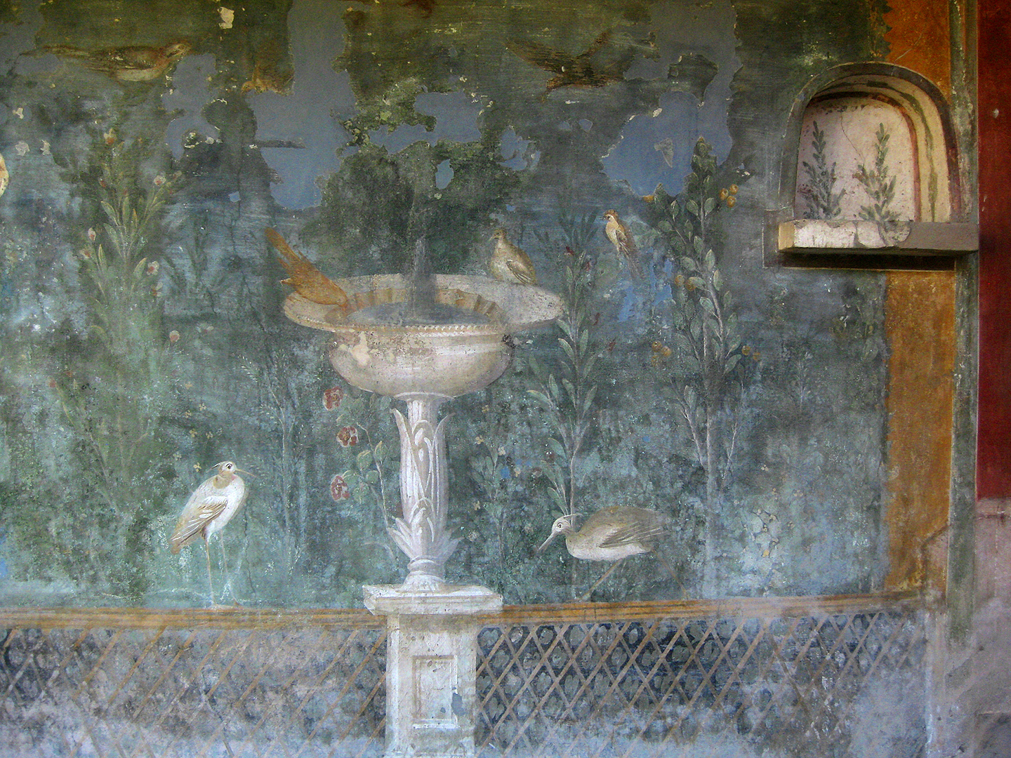 Huis van Venus, Pompeii, Campani, Itali; House of Venus, Pompeii, Campania, Italy