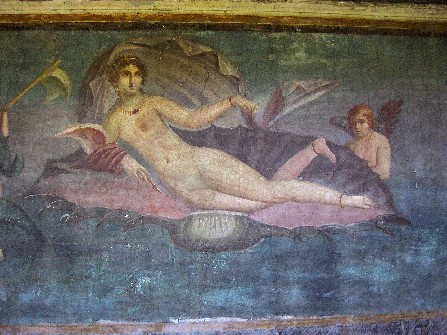 Huis van Venus, Pompeii, Campani, Itali; House of Venus, Pompeii, Campania, Italy