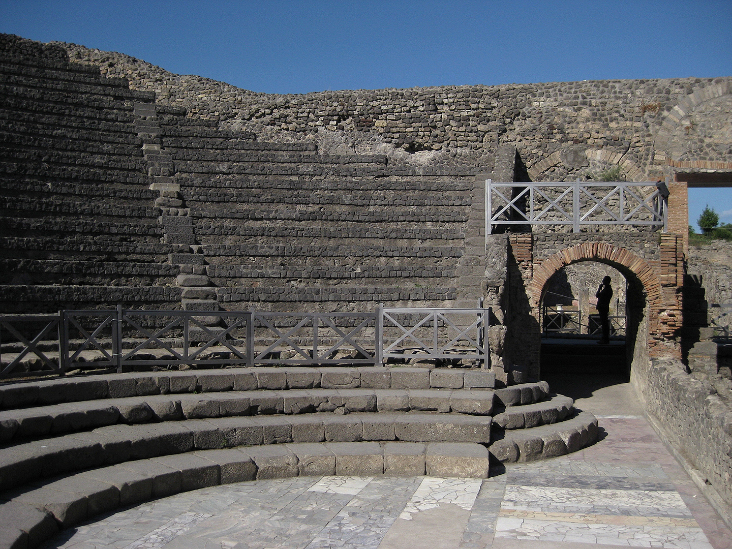 Klein Theater, Pompeii, Campani, Itali; Little Theatre, Pompeii, Campania, Italy