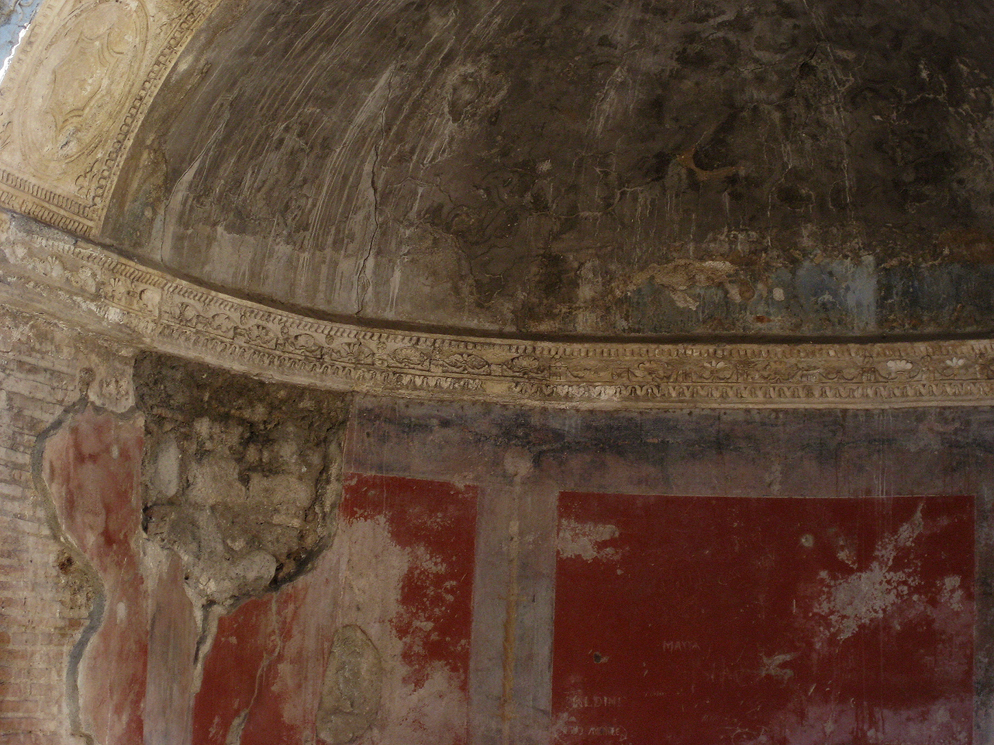 Villa van de Mysterin, Pompeii, Campani, Itali; Villa of the Mysteries, Pompeii, Campania, Italy