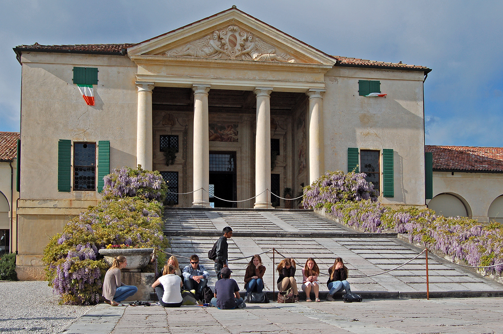 Villa Emo, Fanzolo (Vedelago), Veneto, Itali, Villa Emo, Veneto, Italy