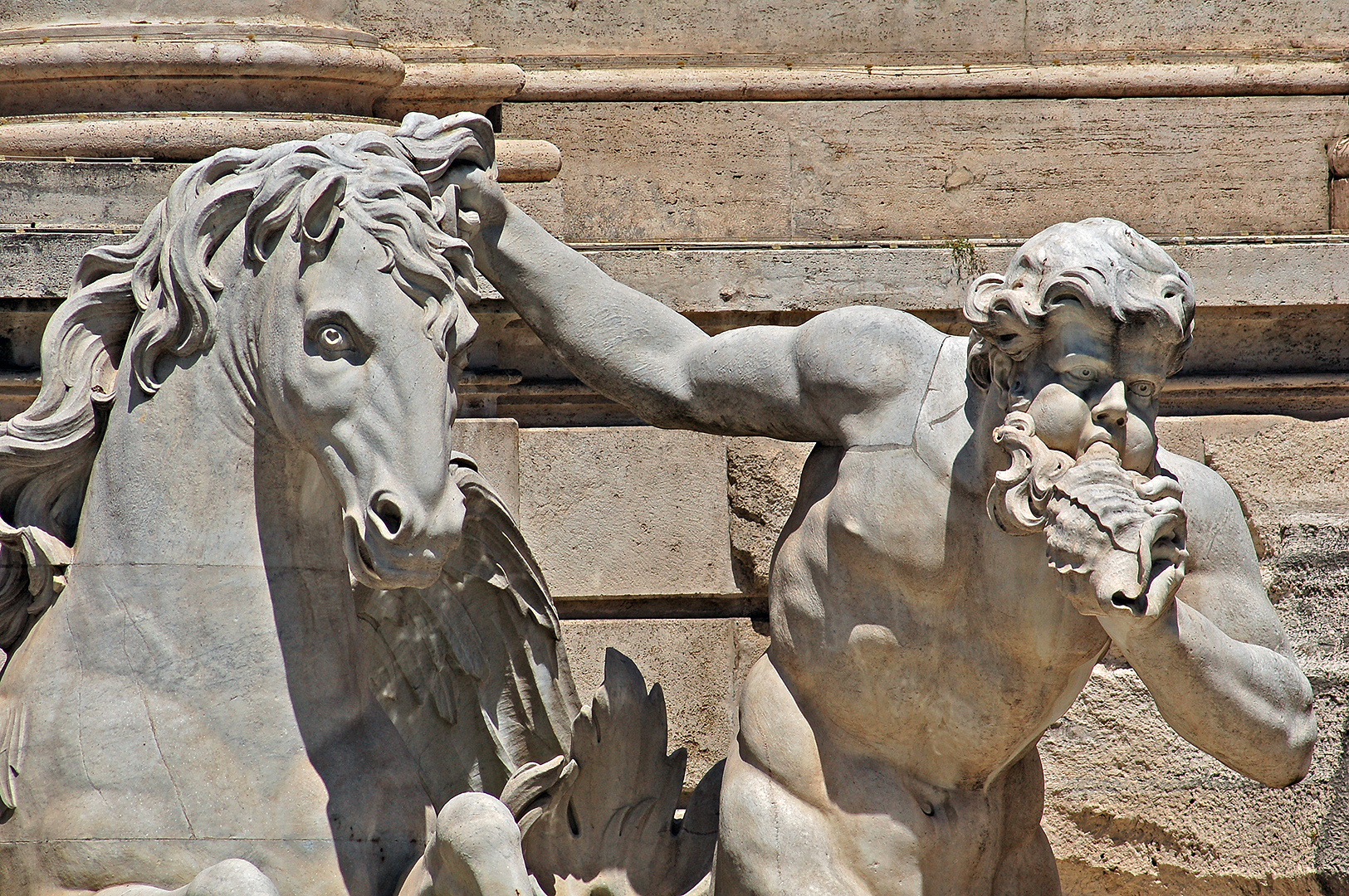 Trevifontein (Rome); Trevi Fountain (Rome, Italy)