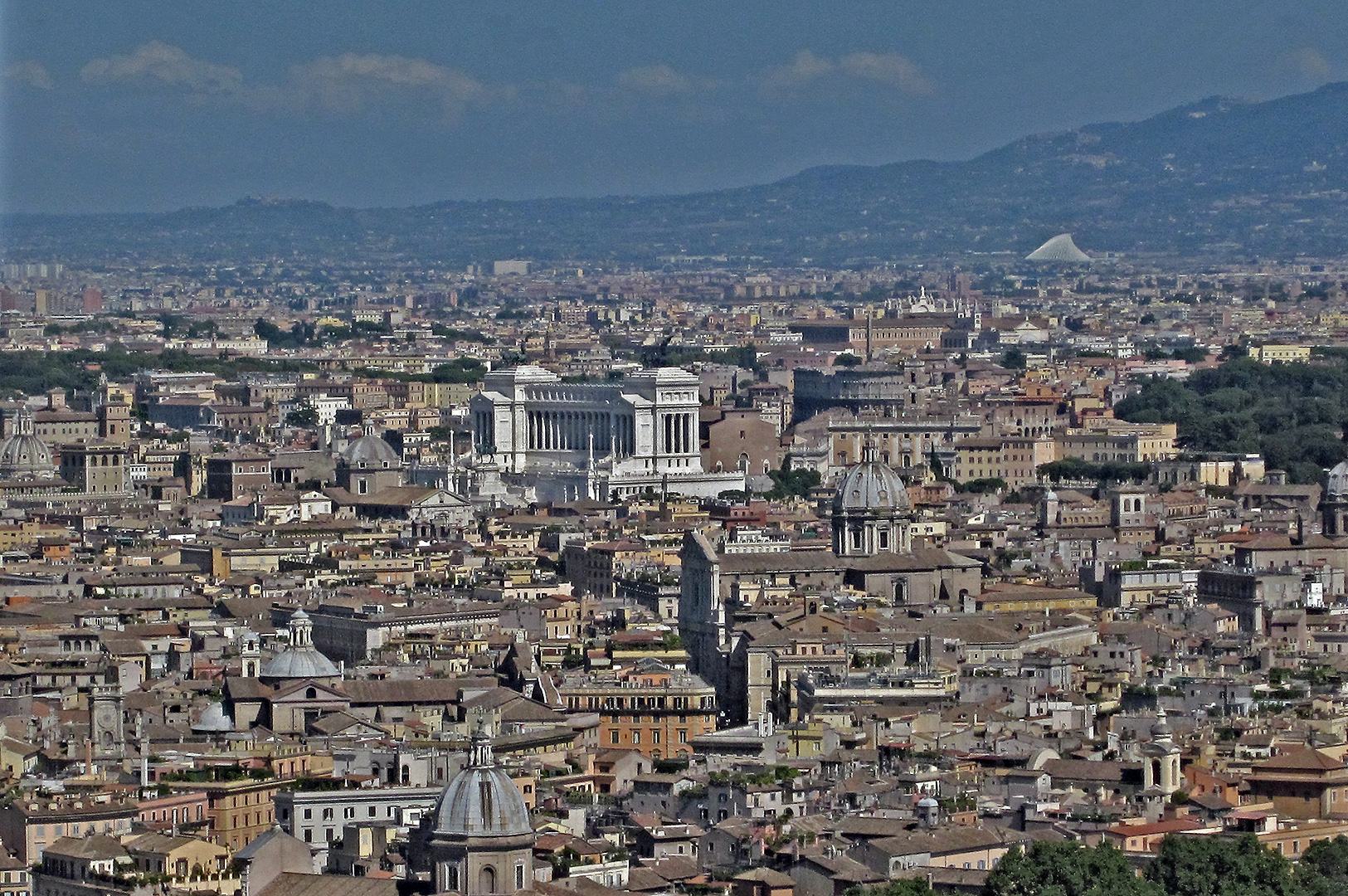 Uitzicht over Rome, View over Rome